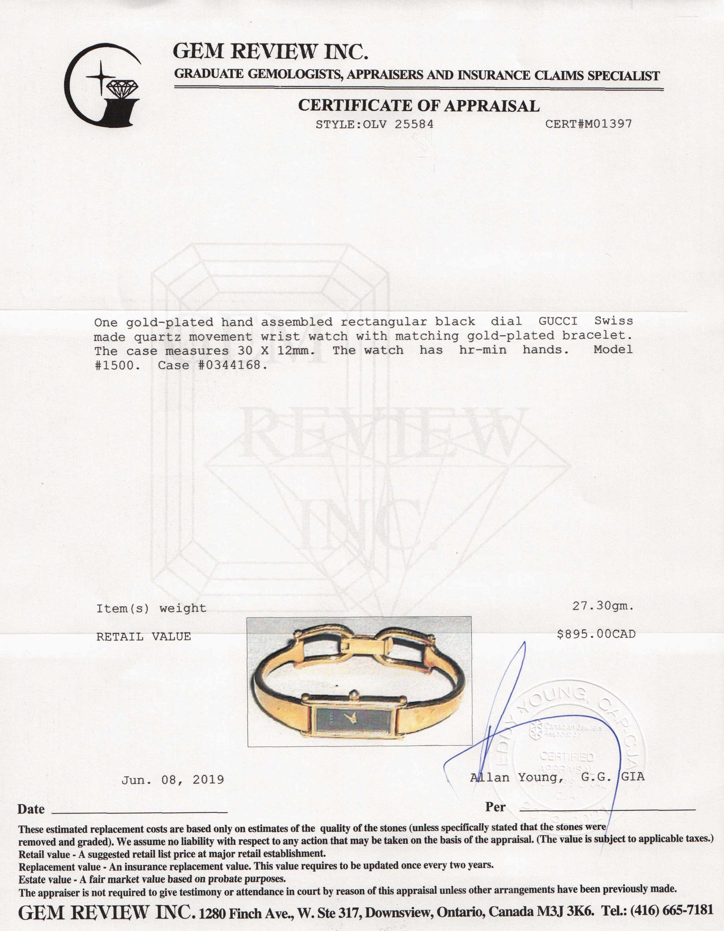 Gucci 1500 Series Watch