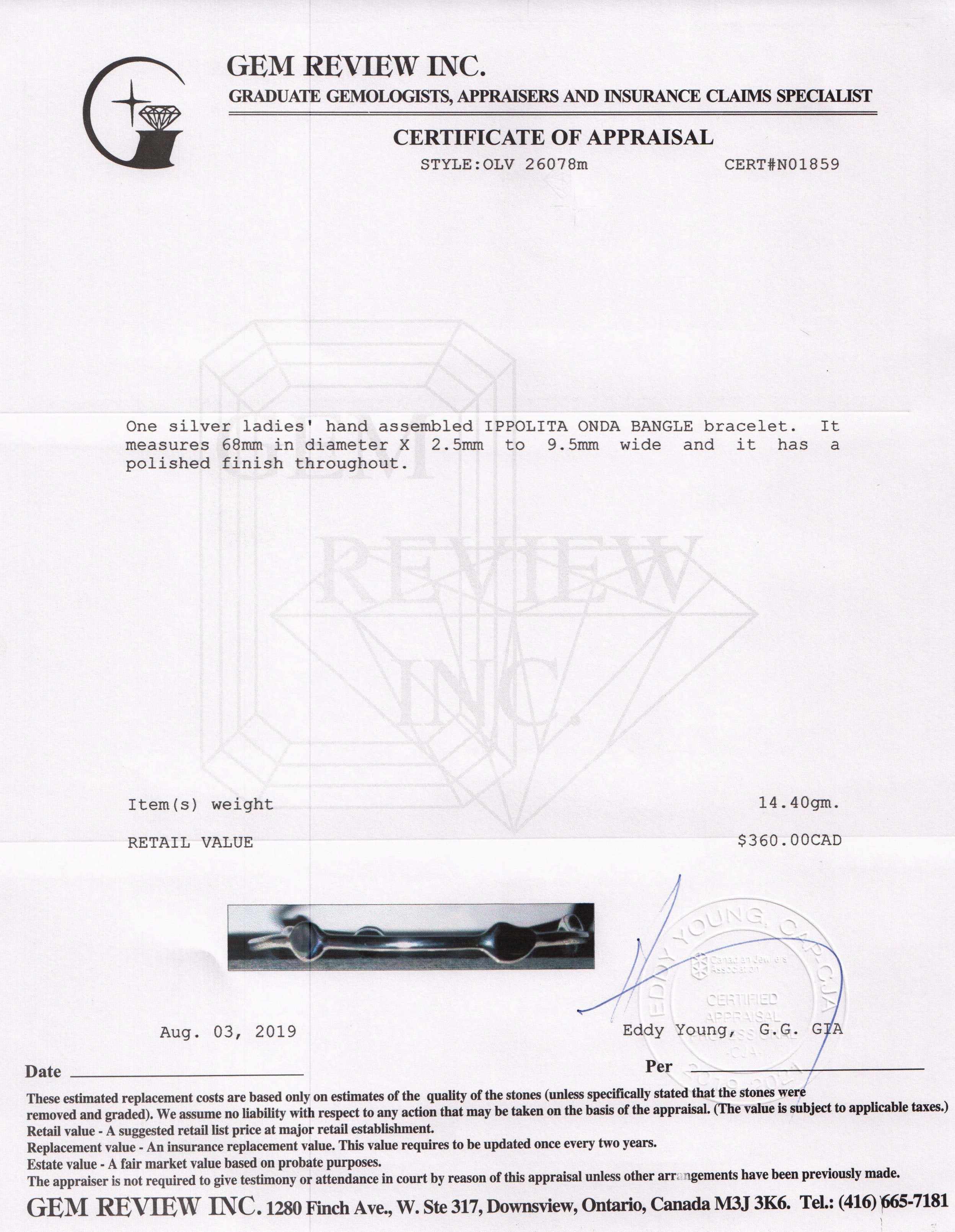 Ippolita Onda Bangle Bracelet