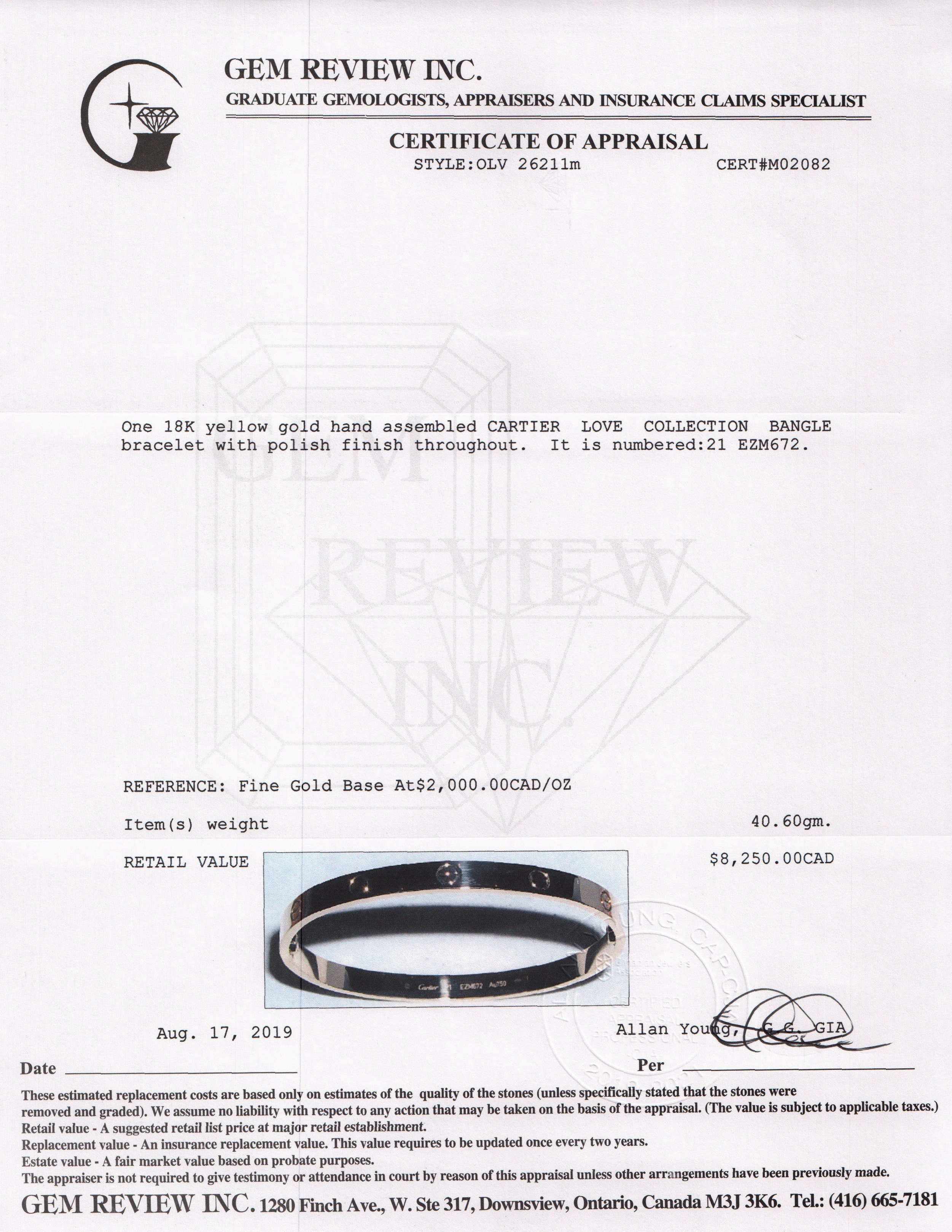 Cartier Love Bracelet