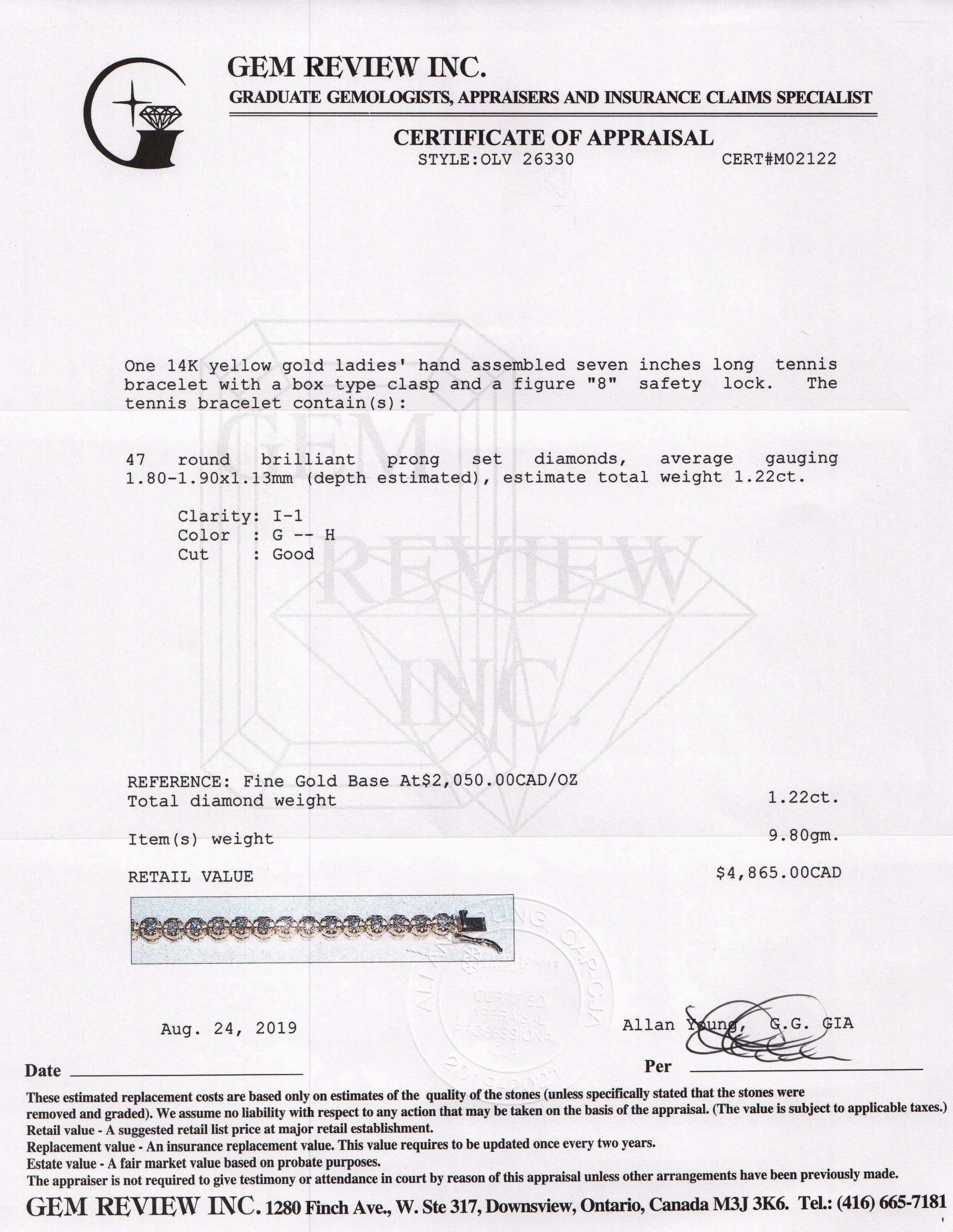 Diamond Tennis Bracelet