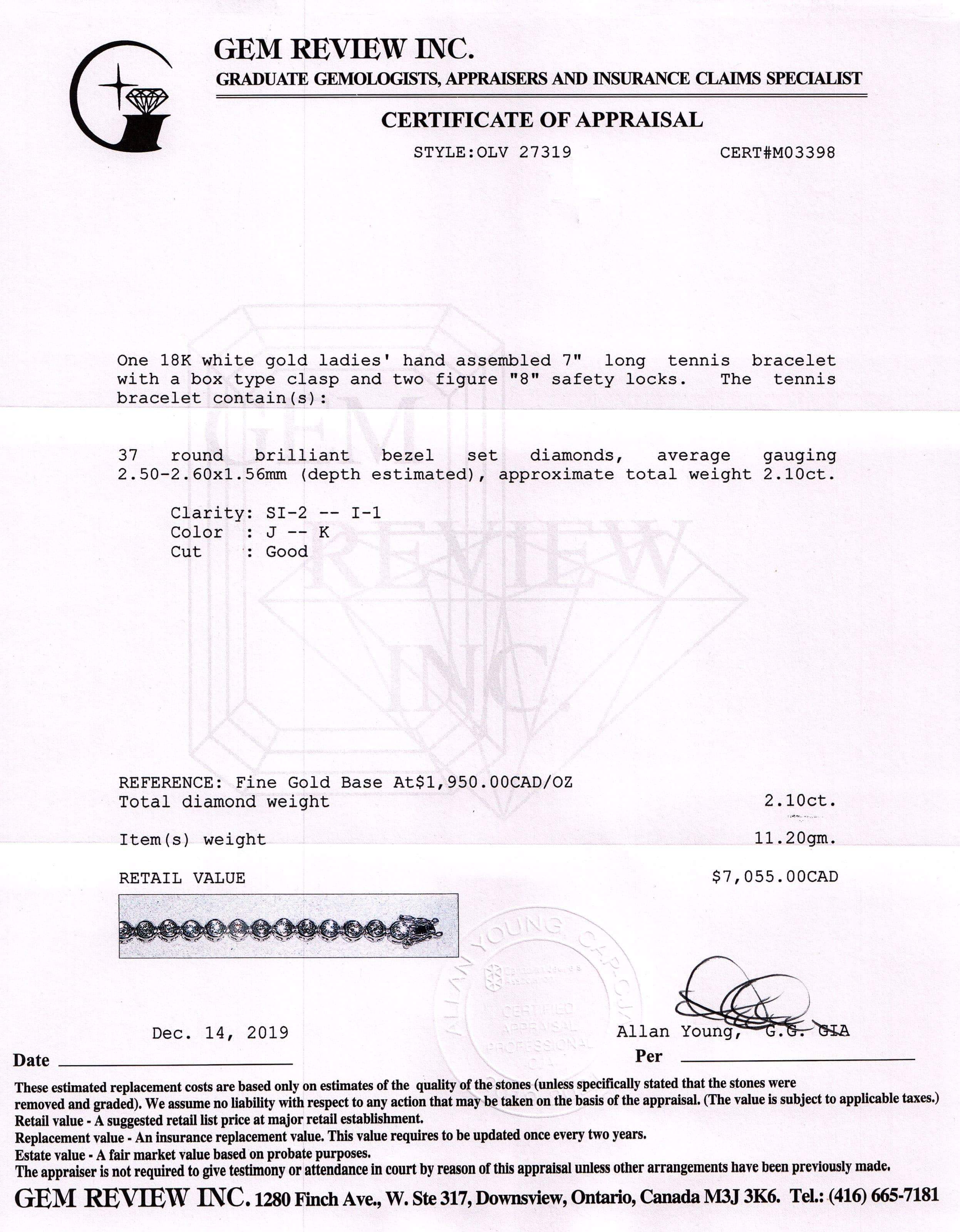 Diamond Tennis Bracelet