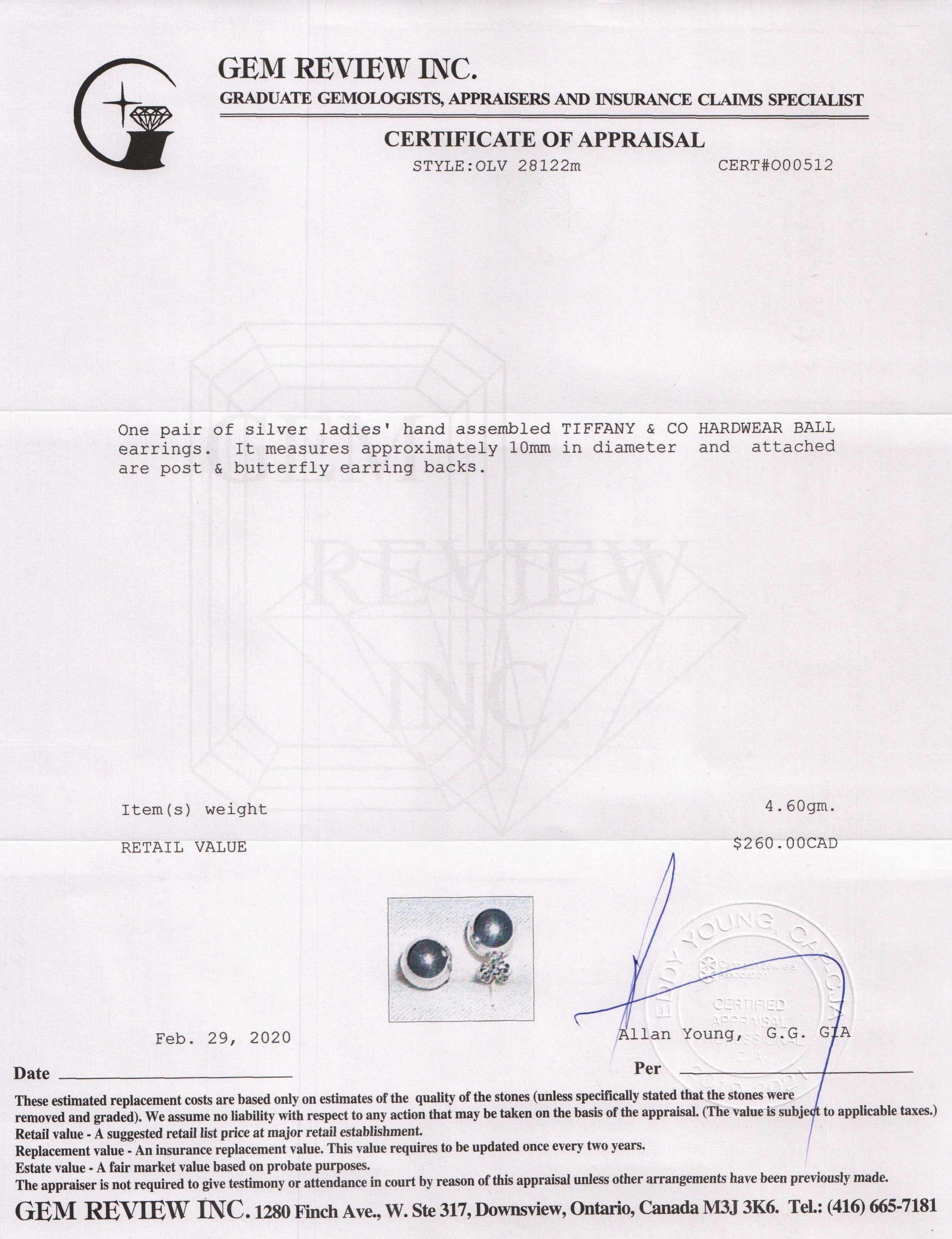 Tiffany & Co. HardWear Ball Earrings