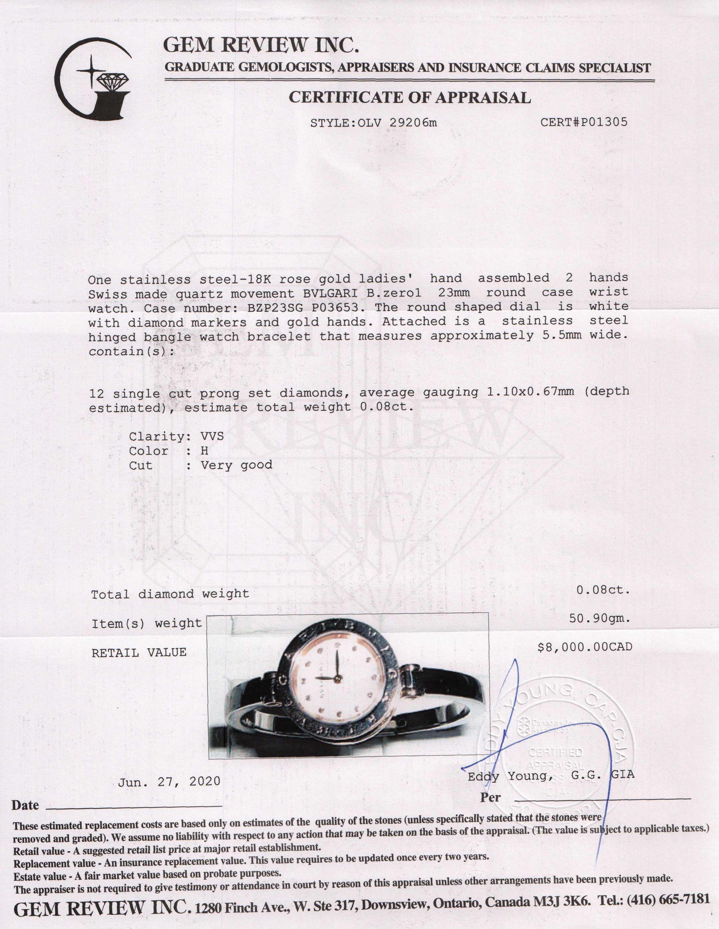 BVLGARI B.Zero1 Watch