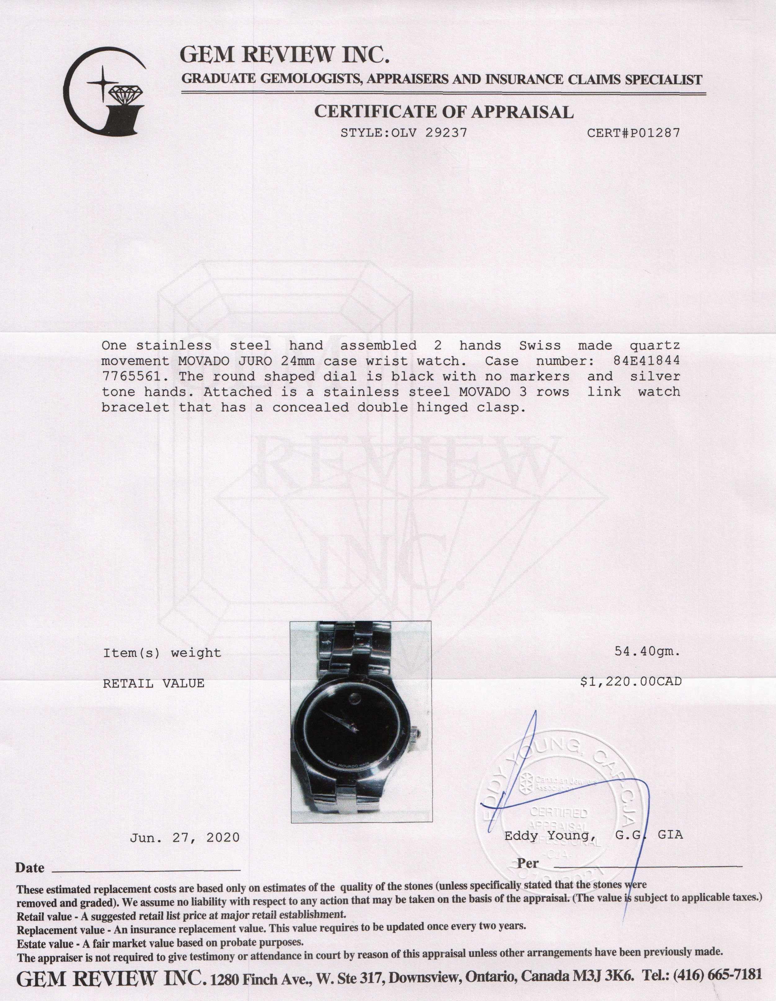 Movado Juro Watch