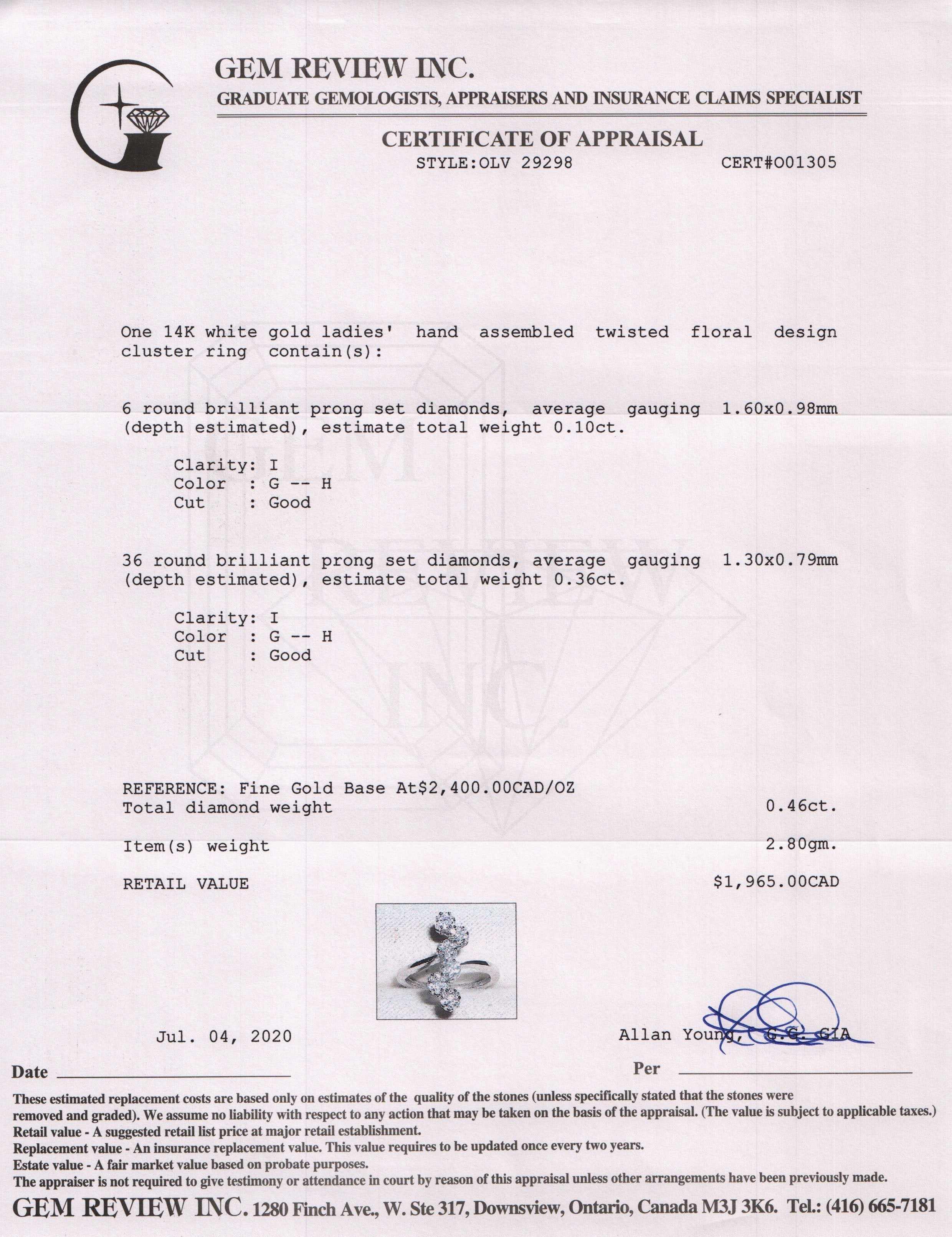 Diamond Cocktail Ring