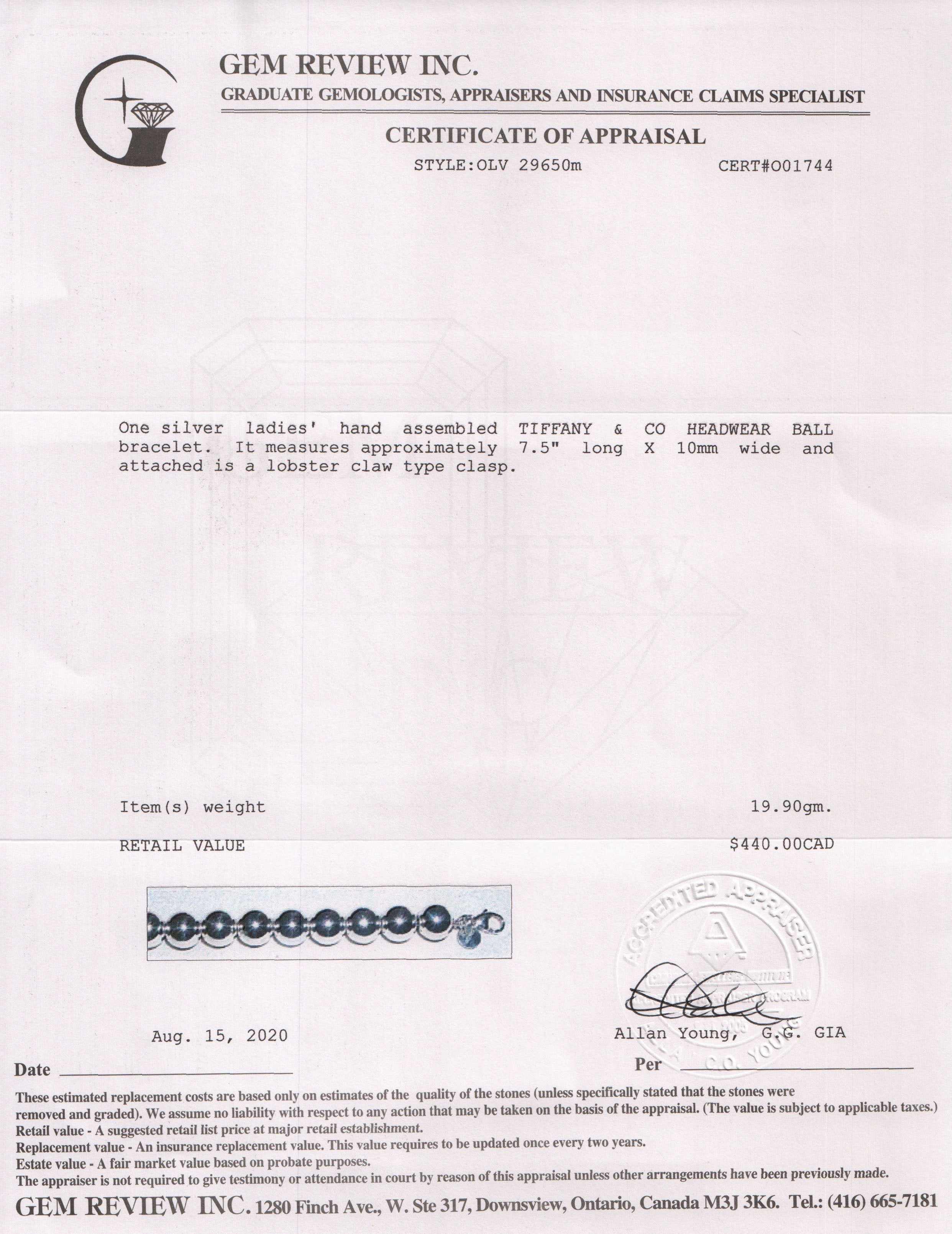 Tiffany & Co. HardWear Ball Bracelet