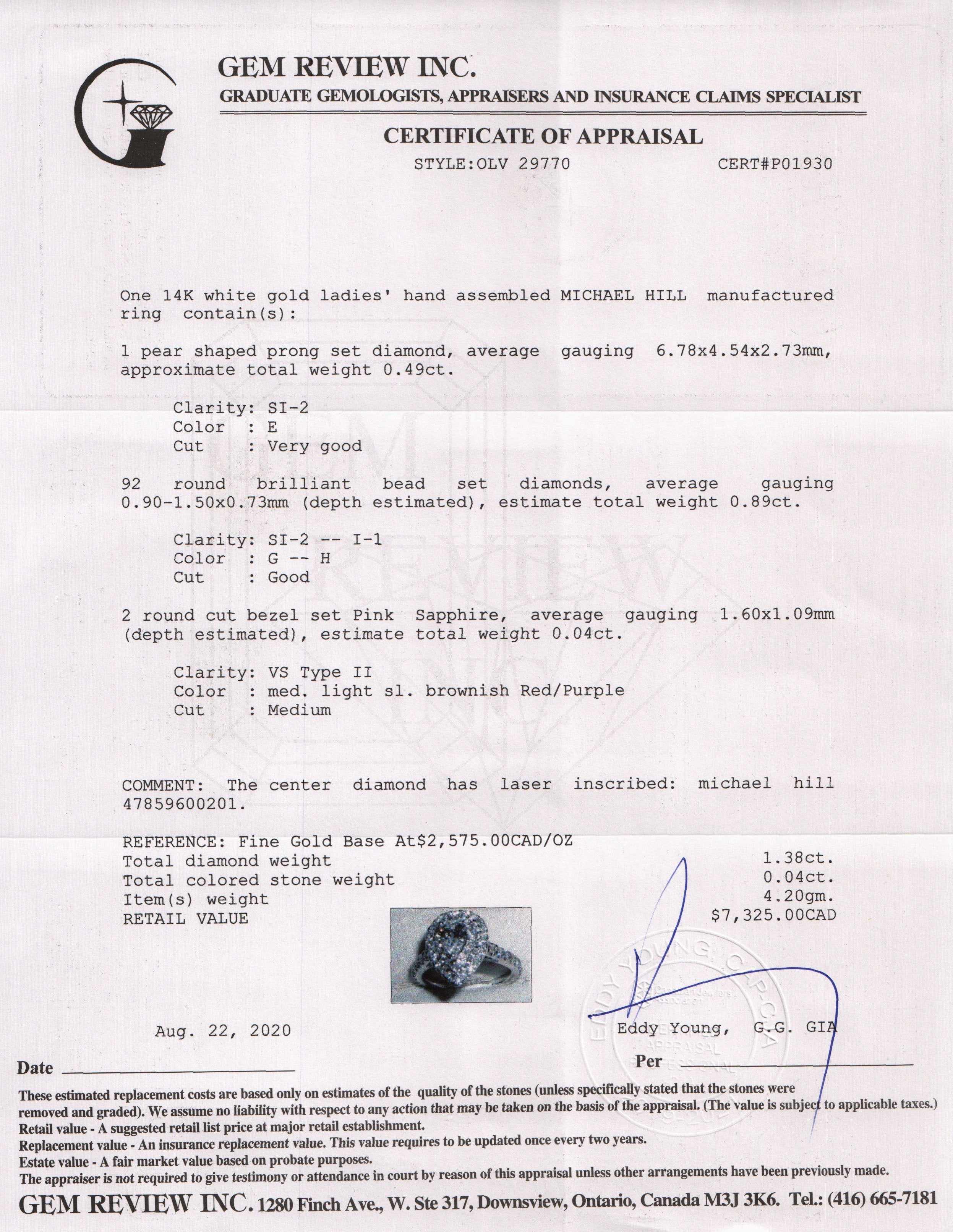 Michael Hill Diamond Engagement Ring