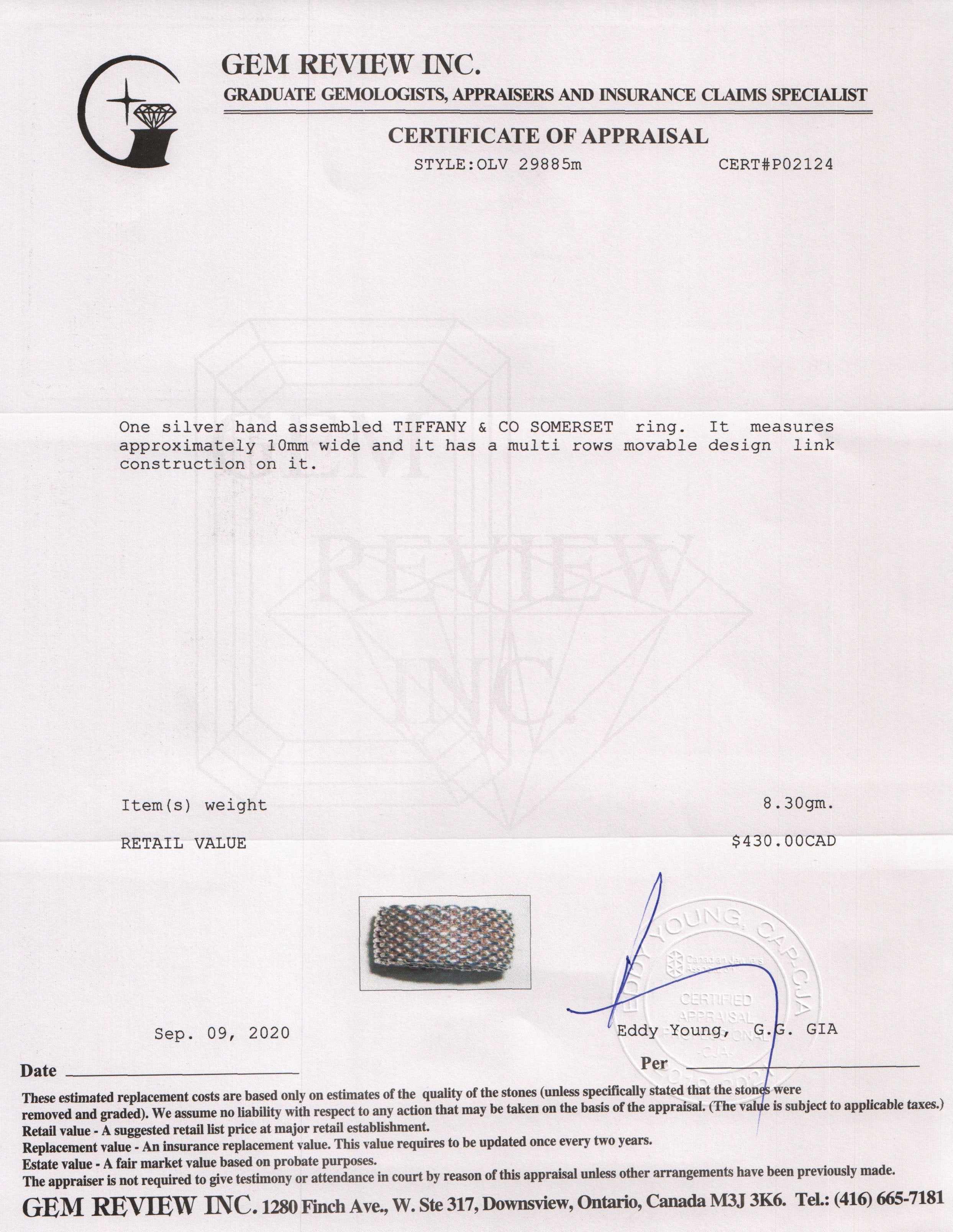 Tiffany & Co. Somerset Ring