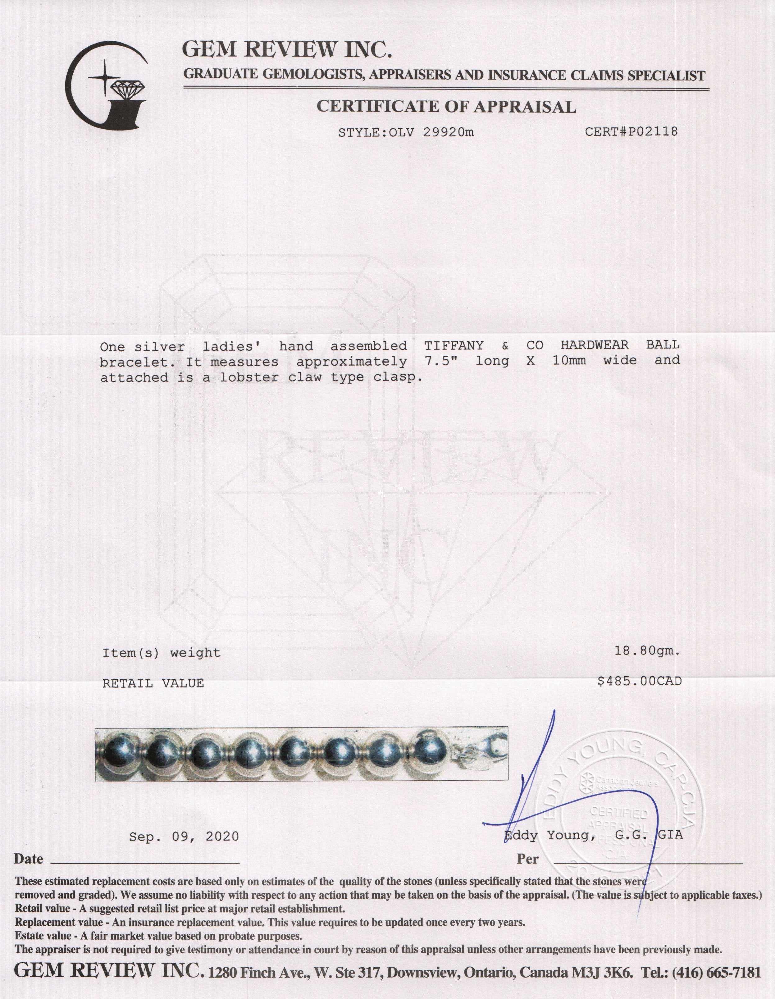 Tiffany & Co. HardWear Ball Bracelet