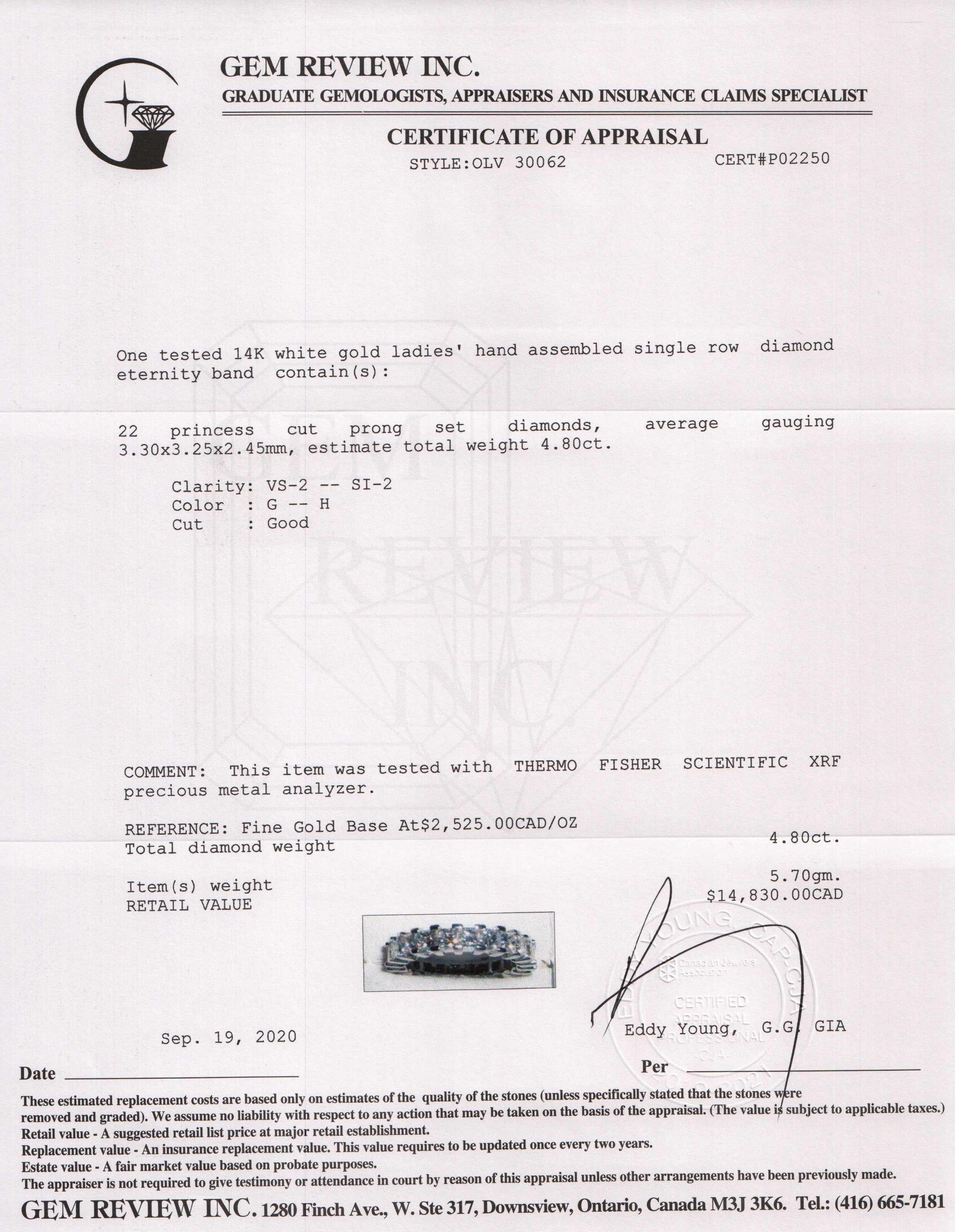 Diamond Eternity Band Ring