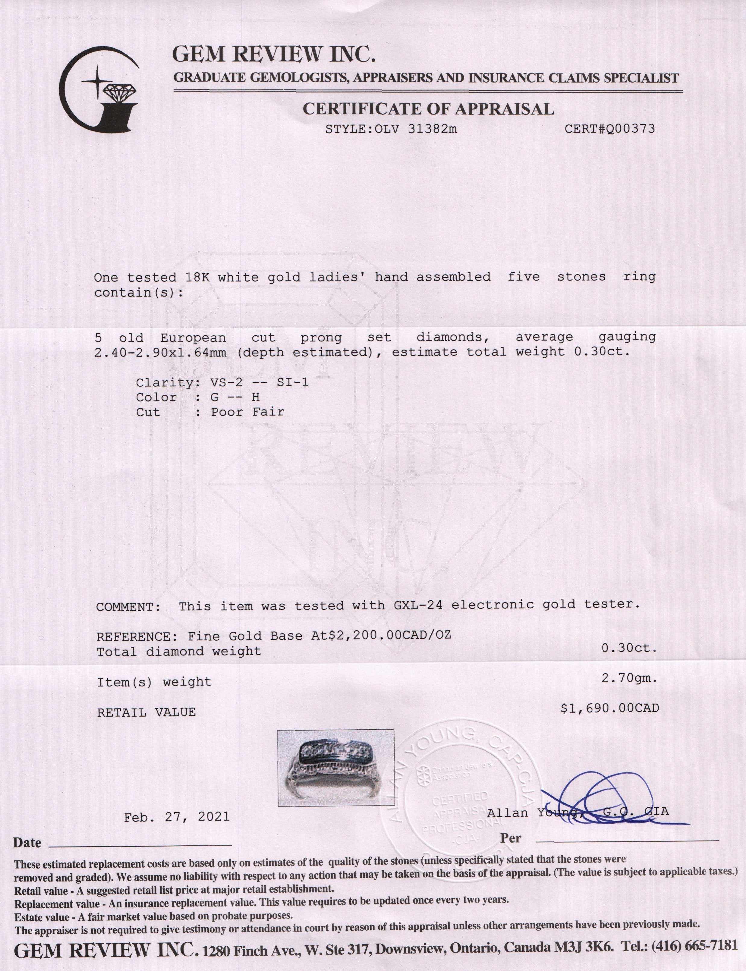 Antique Diamond Ring