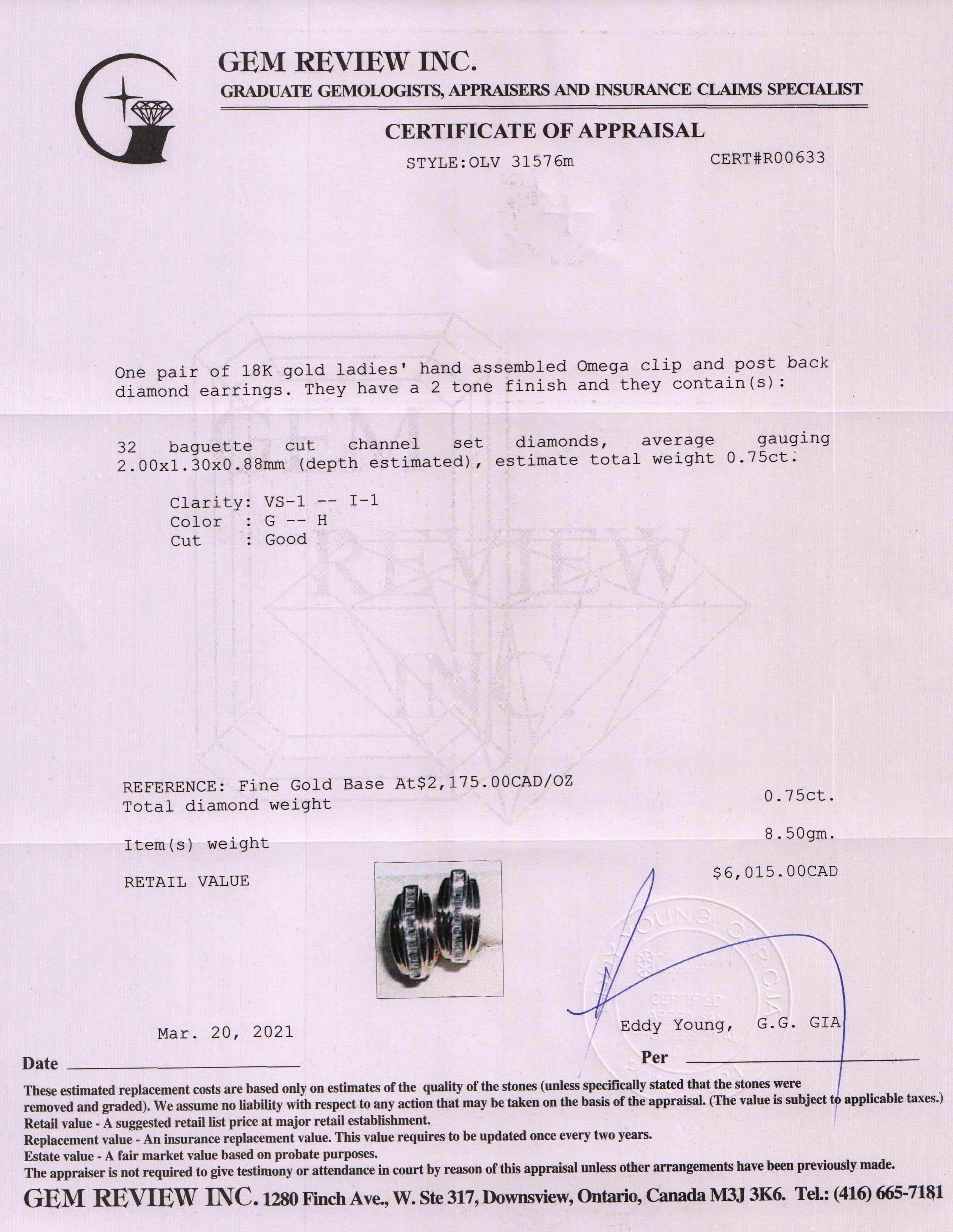 Diamond Huggy Earrings