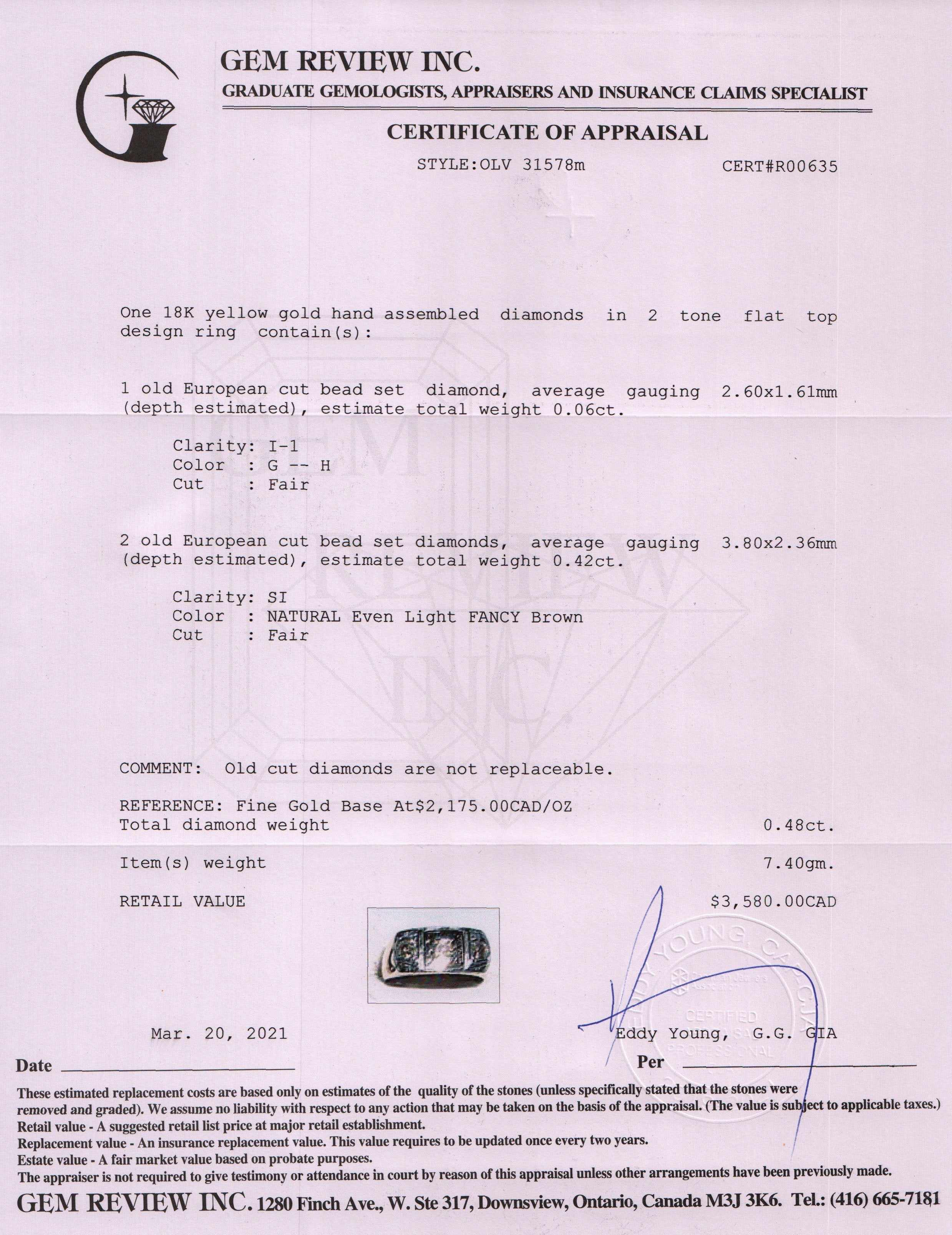 Antique Diamond Ring