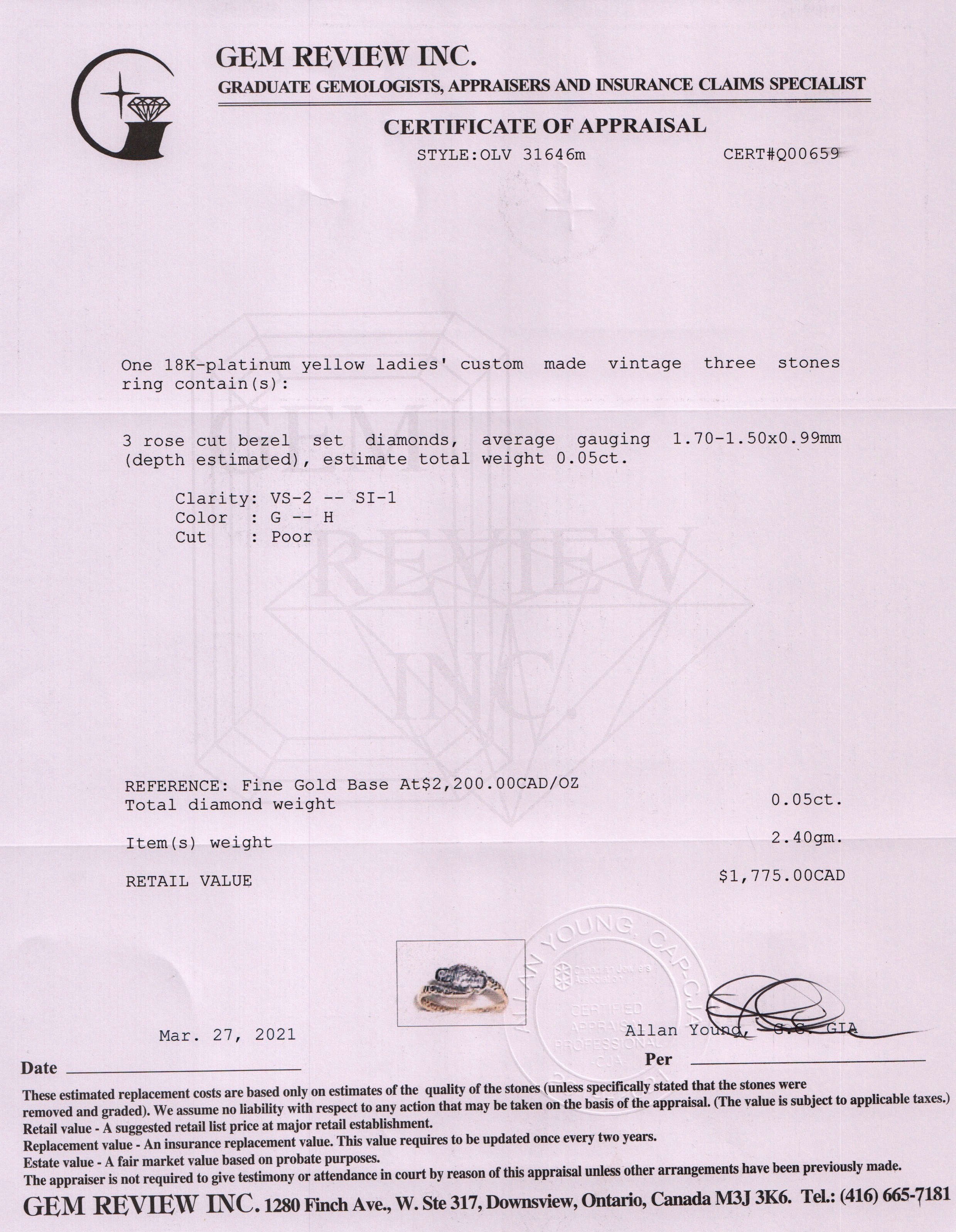 Antique Diamond Ring