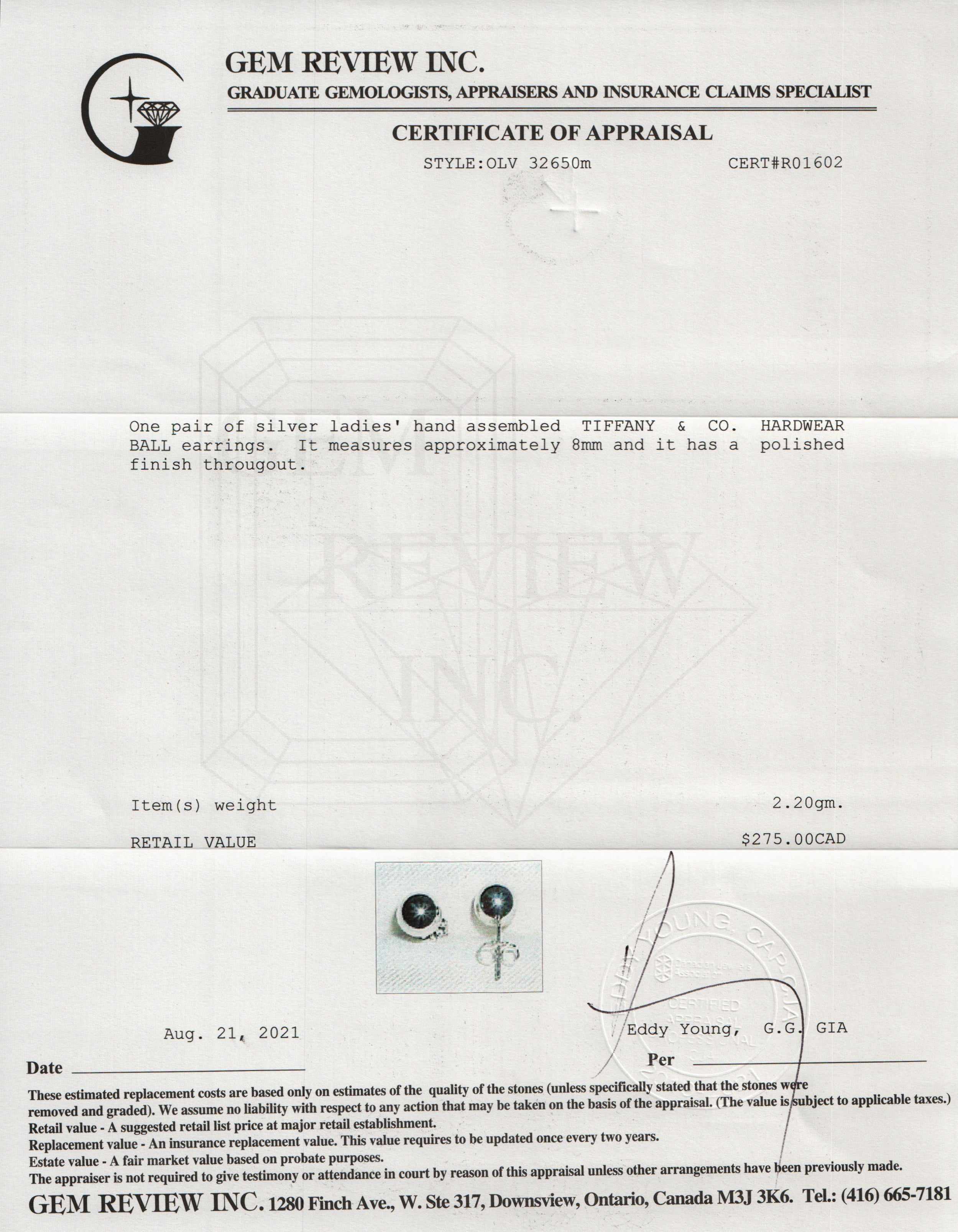 Tiffany & Co. HardWear Ball Earrings