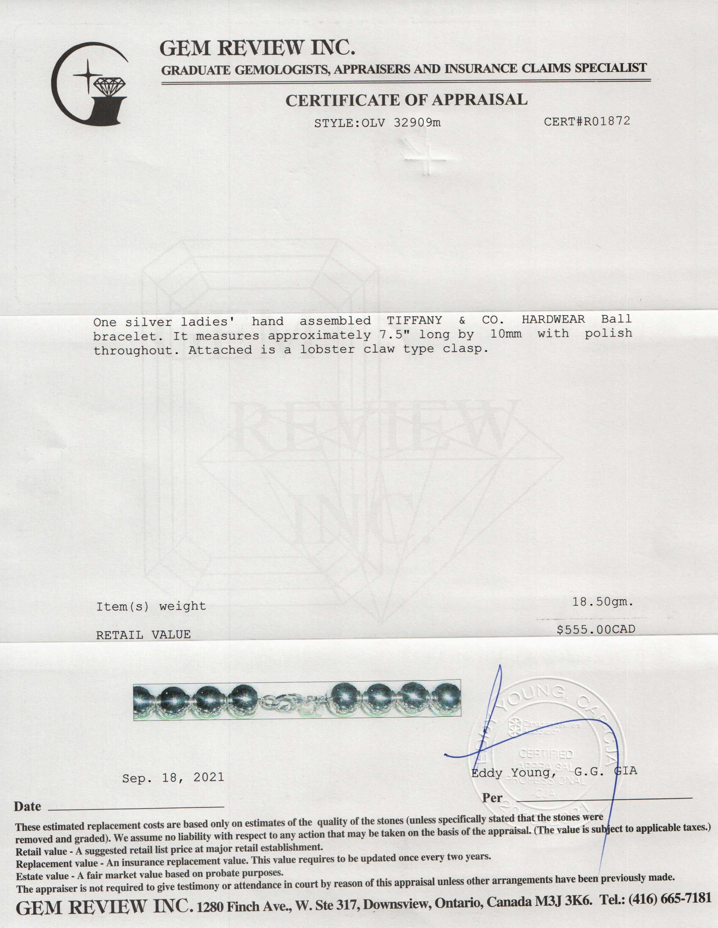 Tiffany & Co. HardWear Ball Bracelet