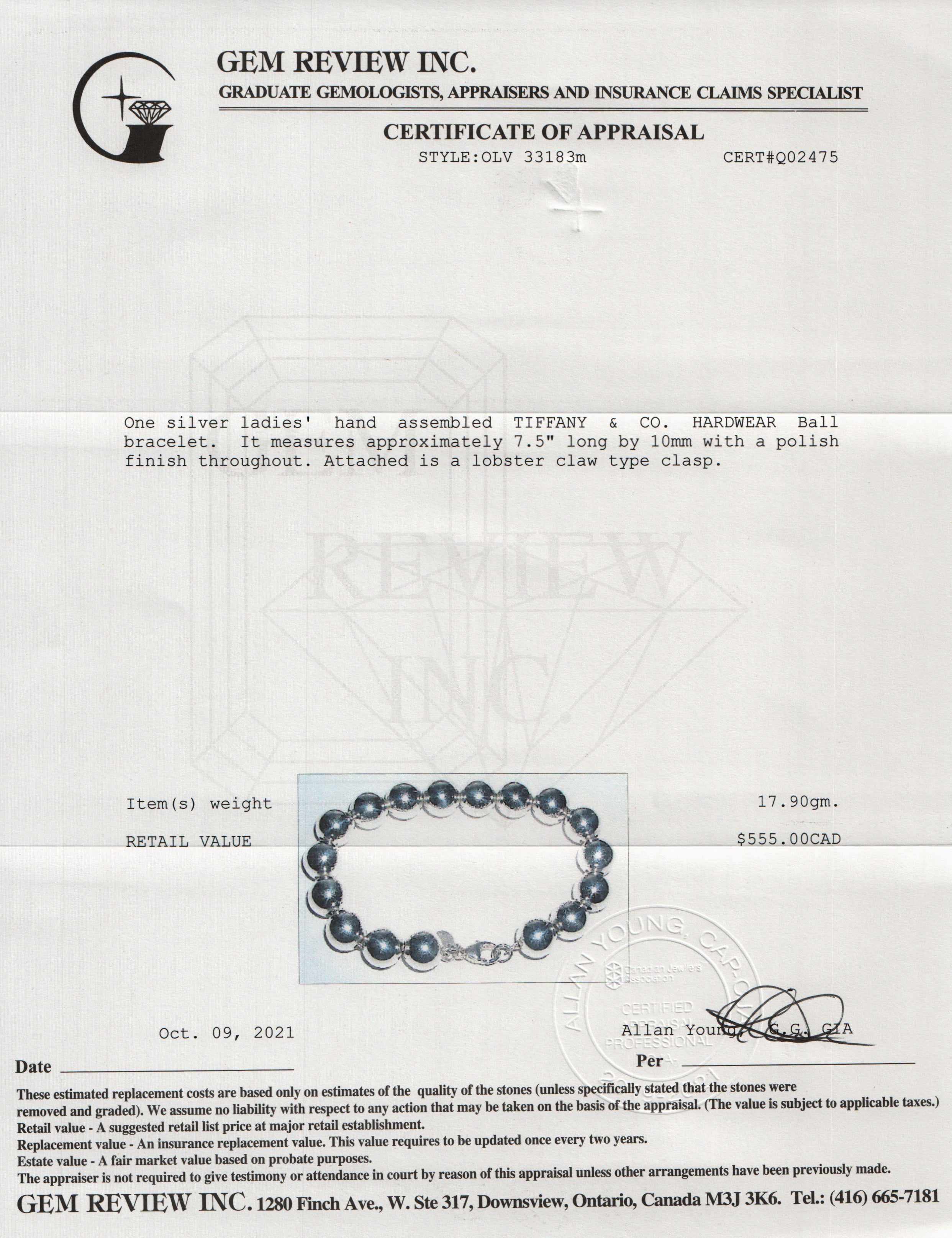 Tiffany & Co. HardWear Ball Bracelet