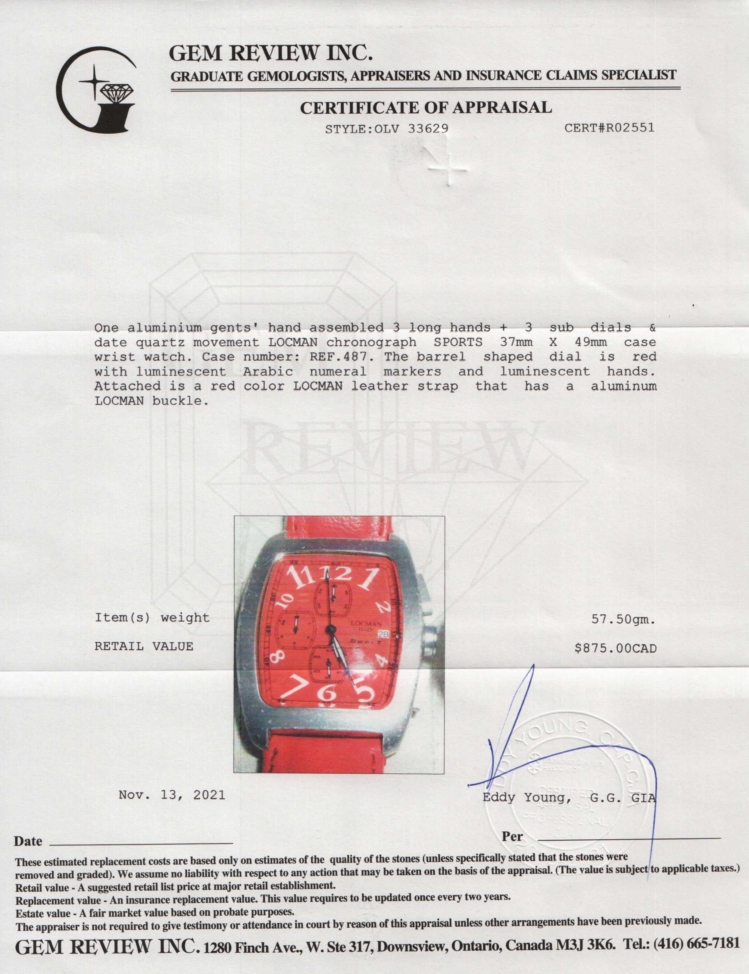 Lockman Sport Watch
