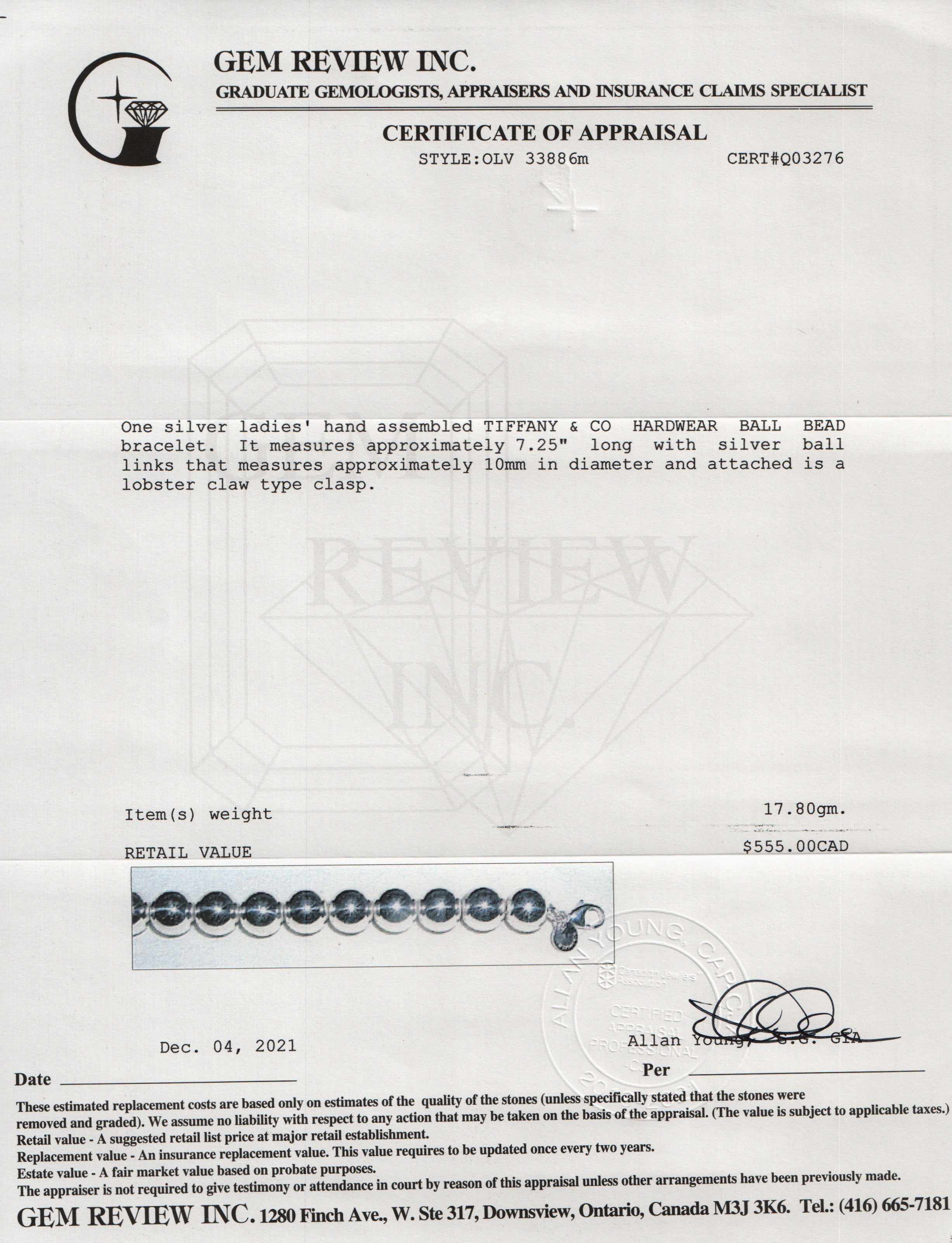 Tiffany & Co. HardWear Ball Bracelet
