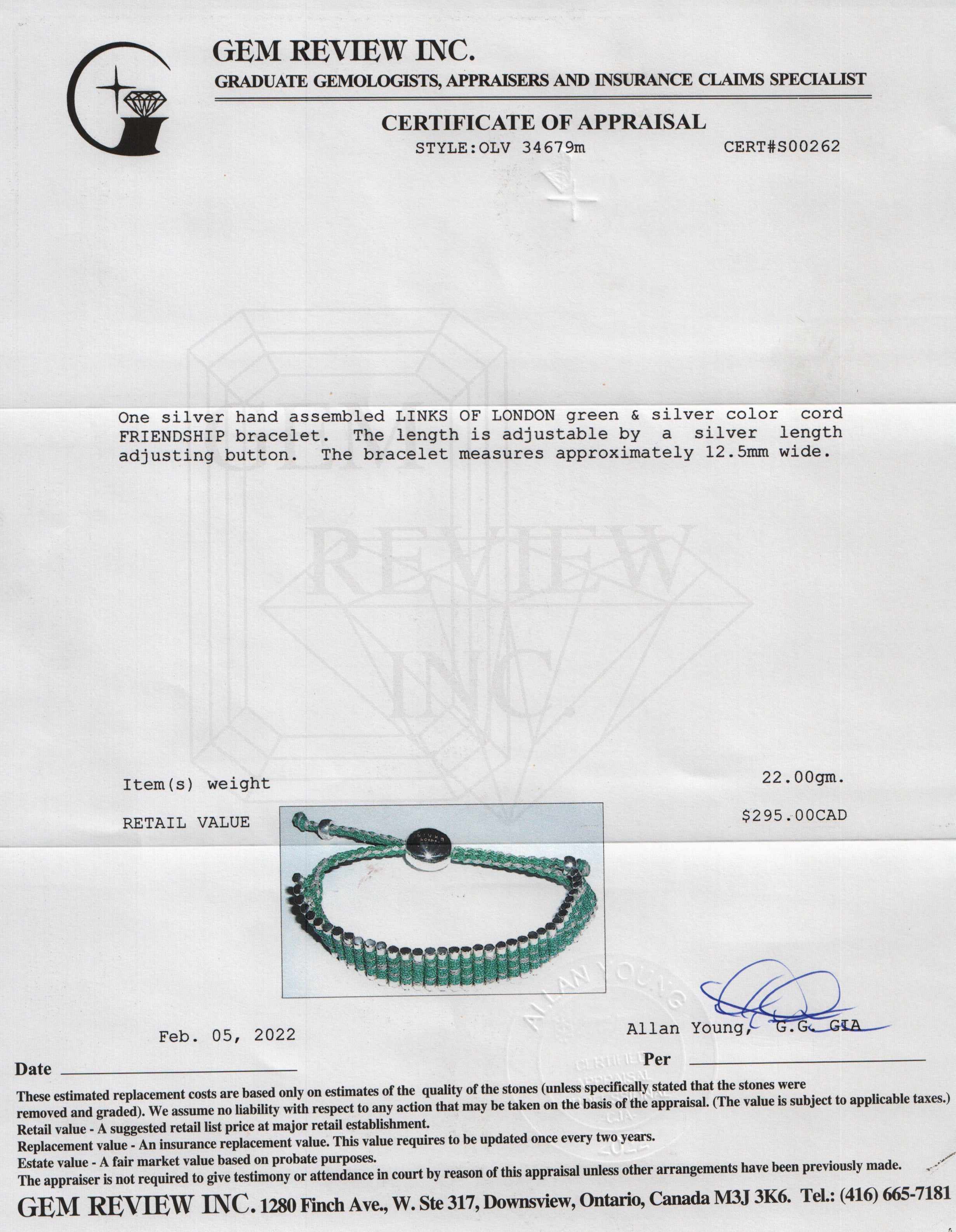 Links of London Friendship Bracelet