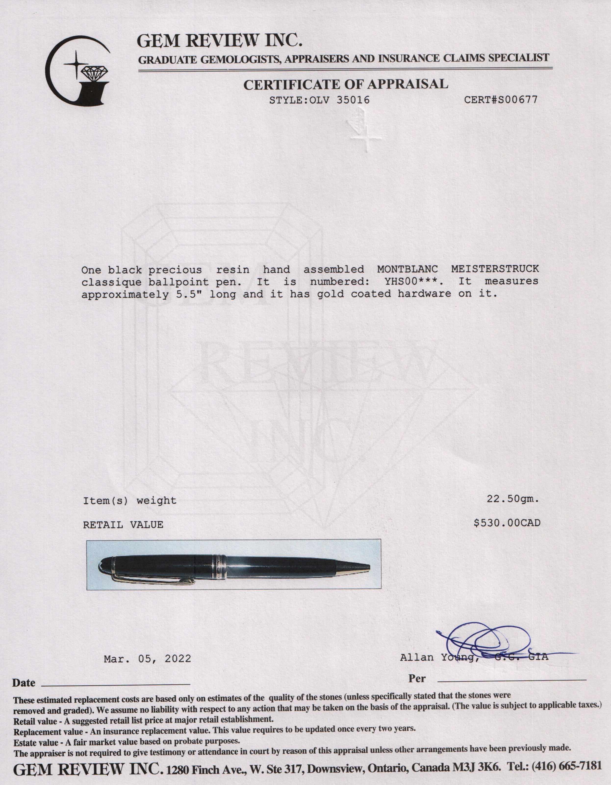 Montblanc Meisterstuck Classique Ballpoint Pen