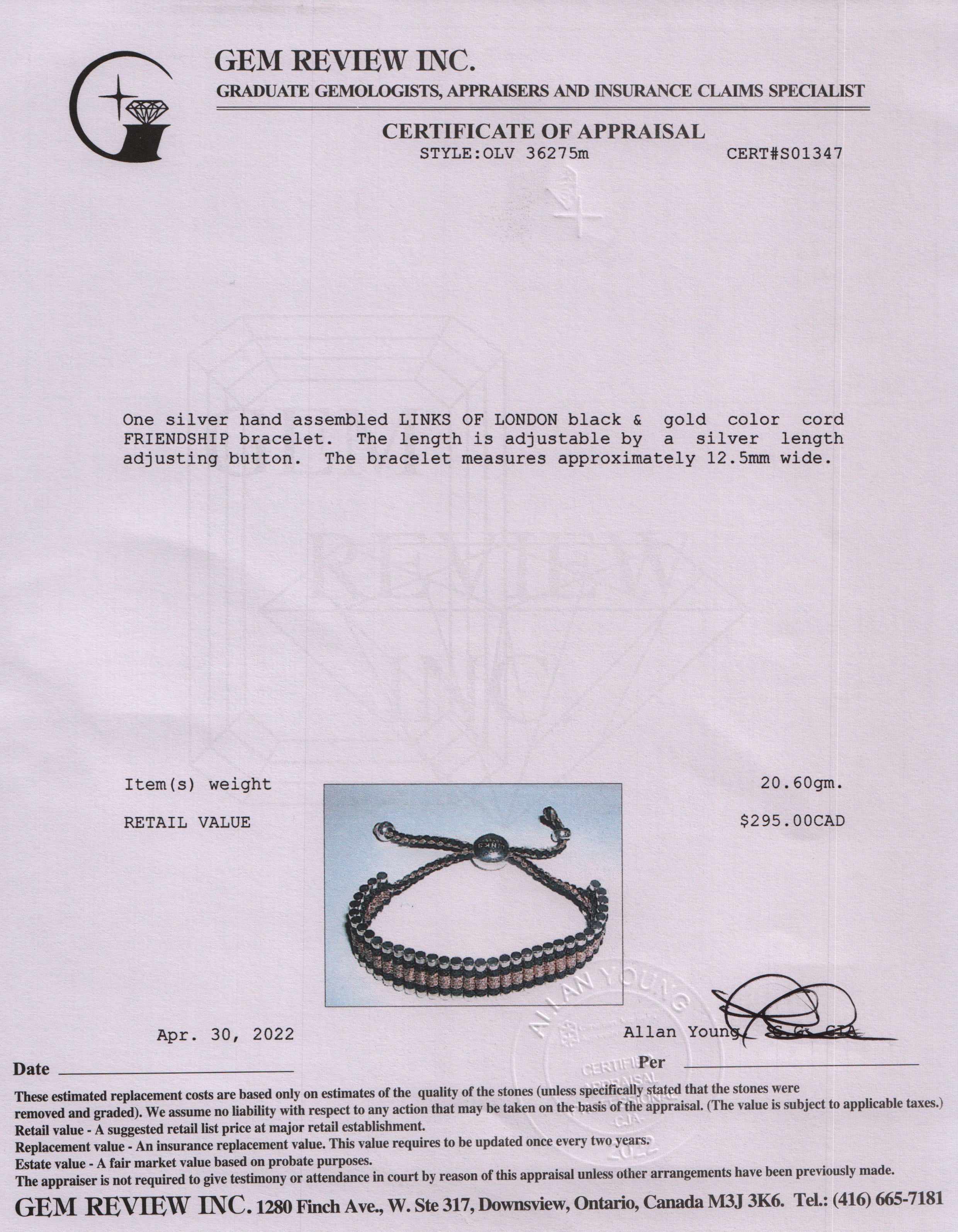 Links of London Friendship Bracelet