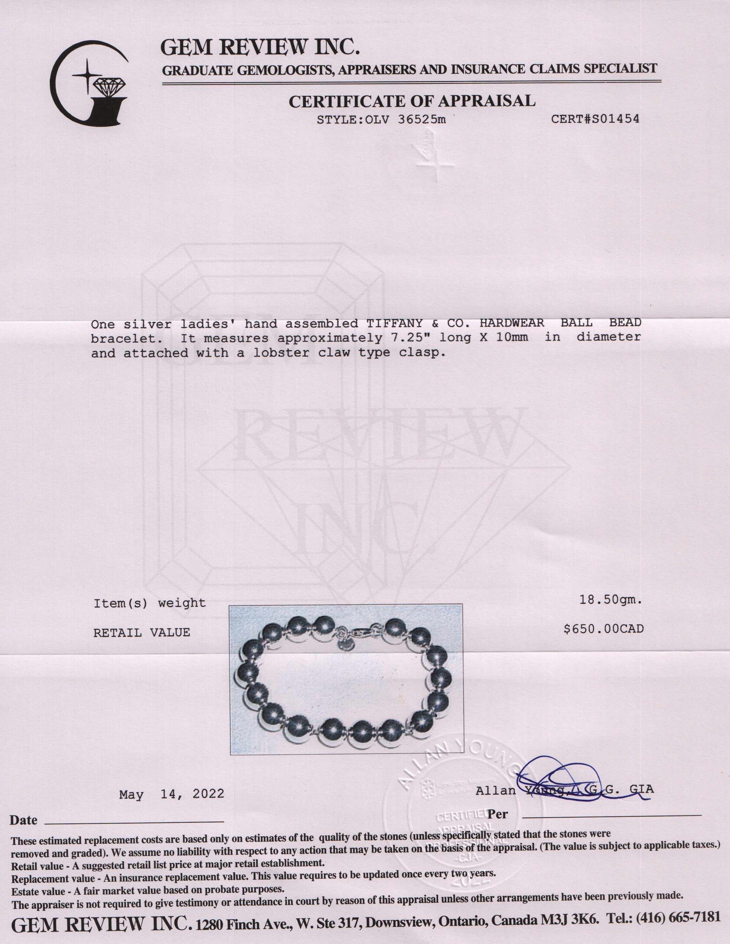 Tiffany & Co. HardWear Ball Bracelet