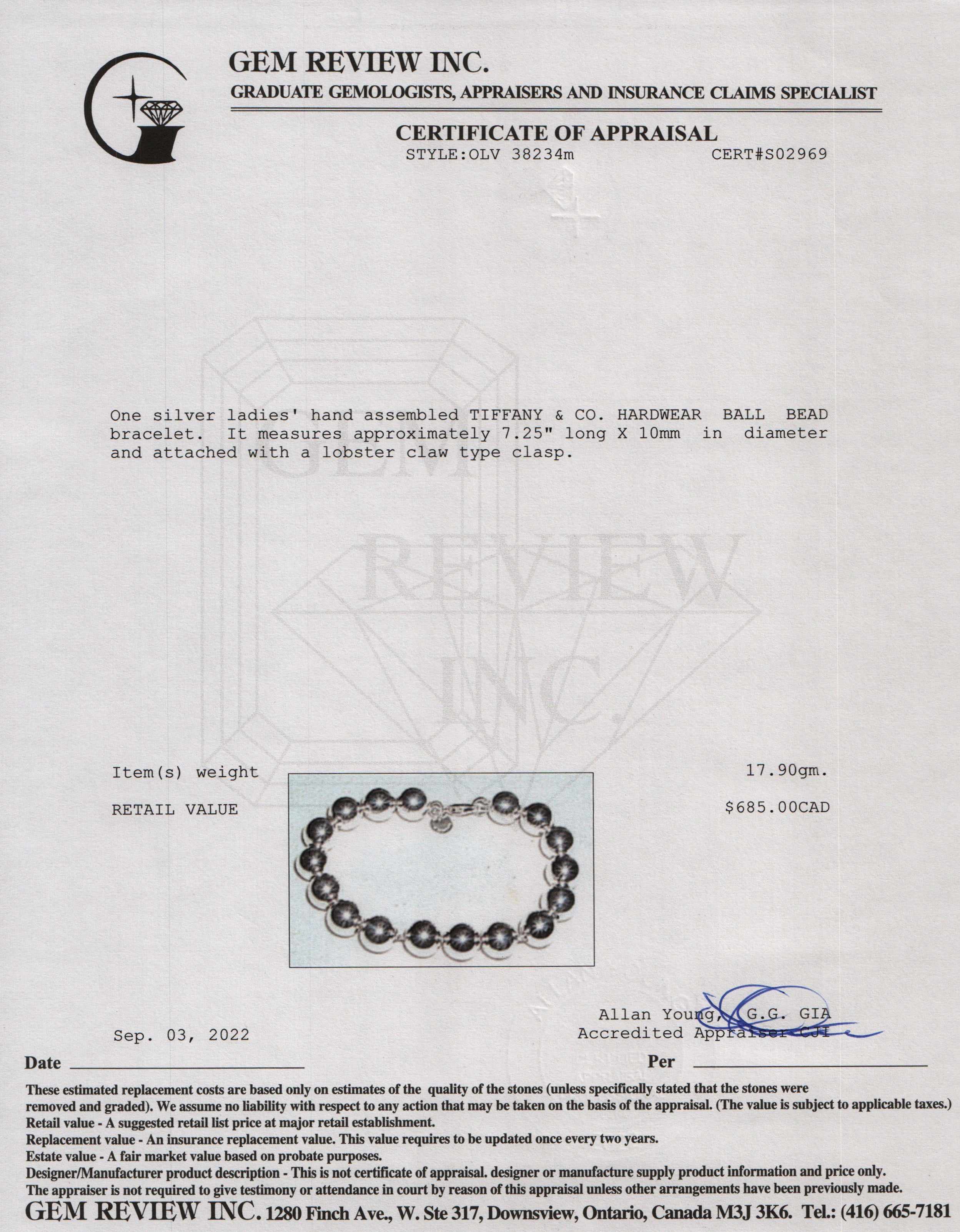 Tiffany & Co. HardWear Ball Bracelet
