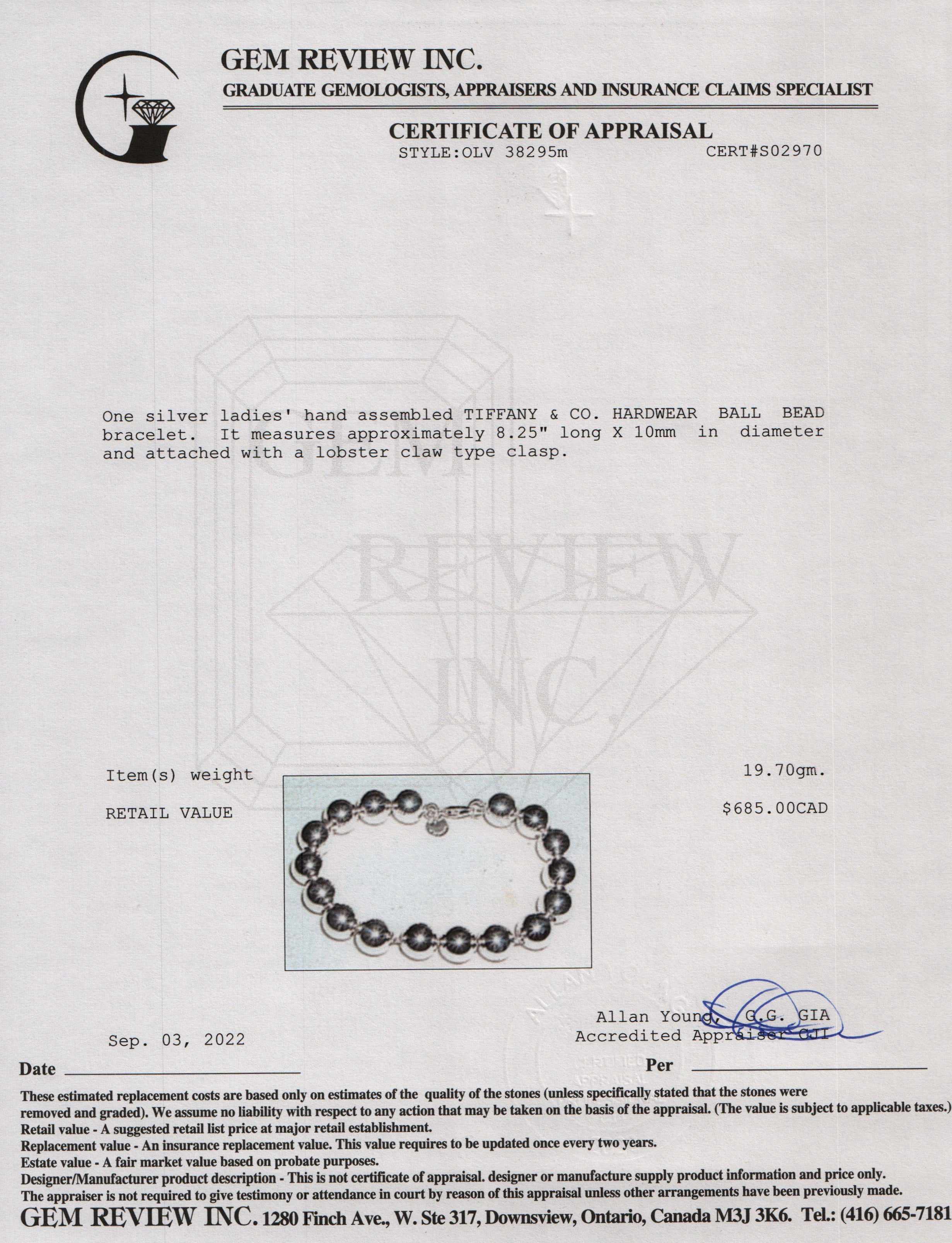 Tiffany & Co. HardWear Ball Bracelet