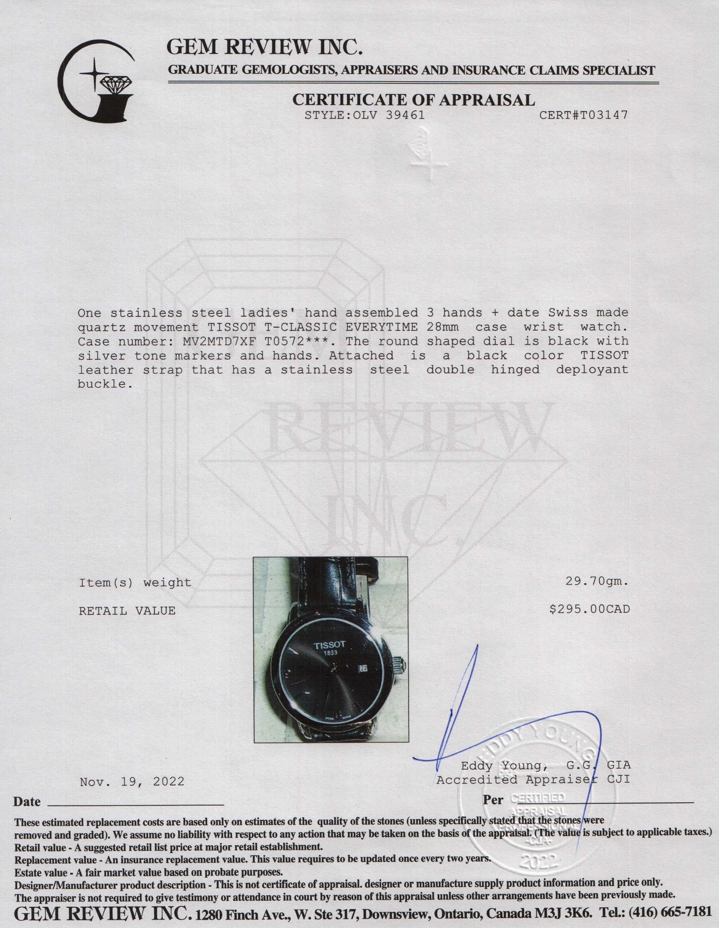 Tissot T-Classic Everytime Watch