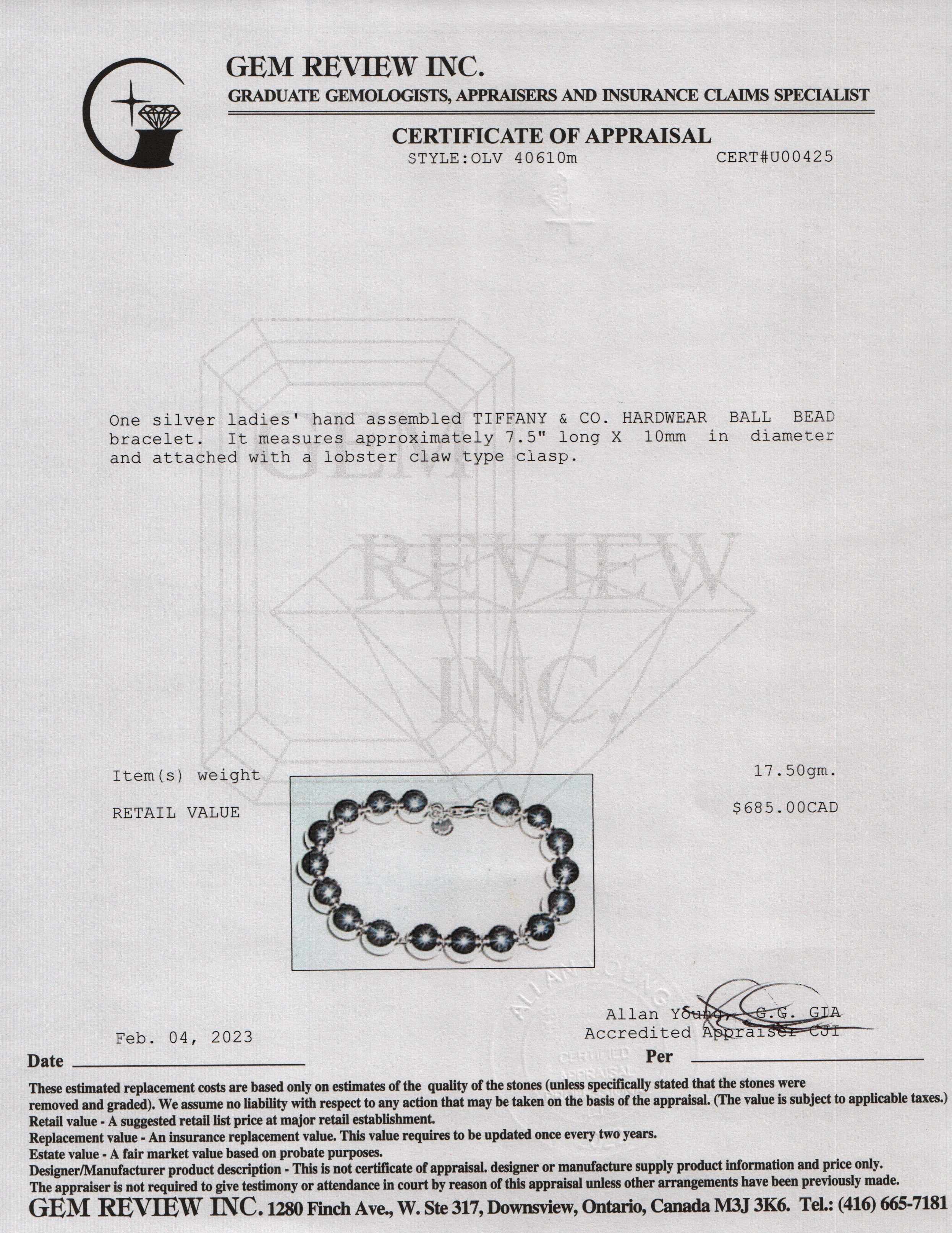 Tiffany & Co. HardWear Ball Bracelet
