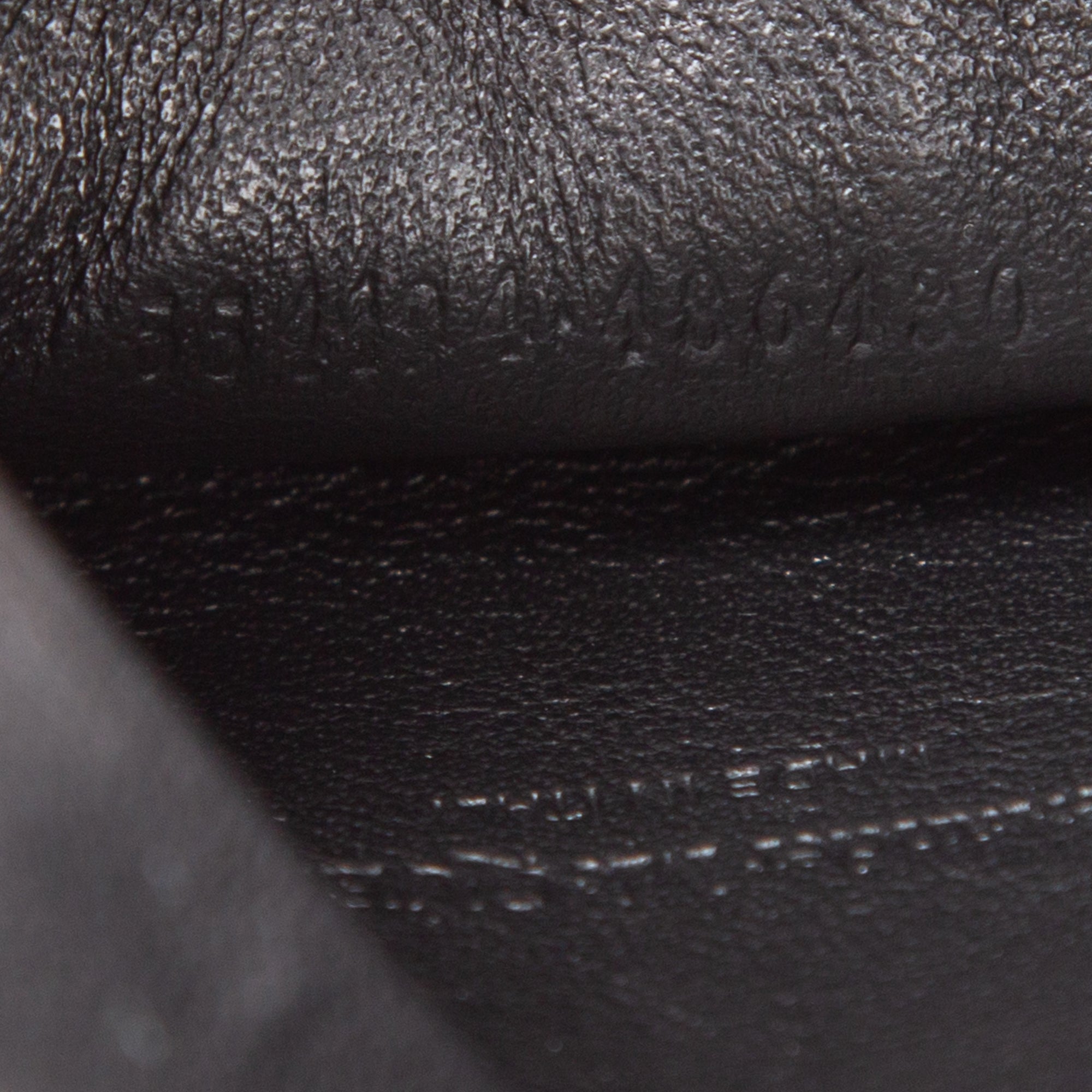 Alexander McQueen Black Skull Envelope Card Holder