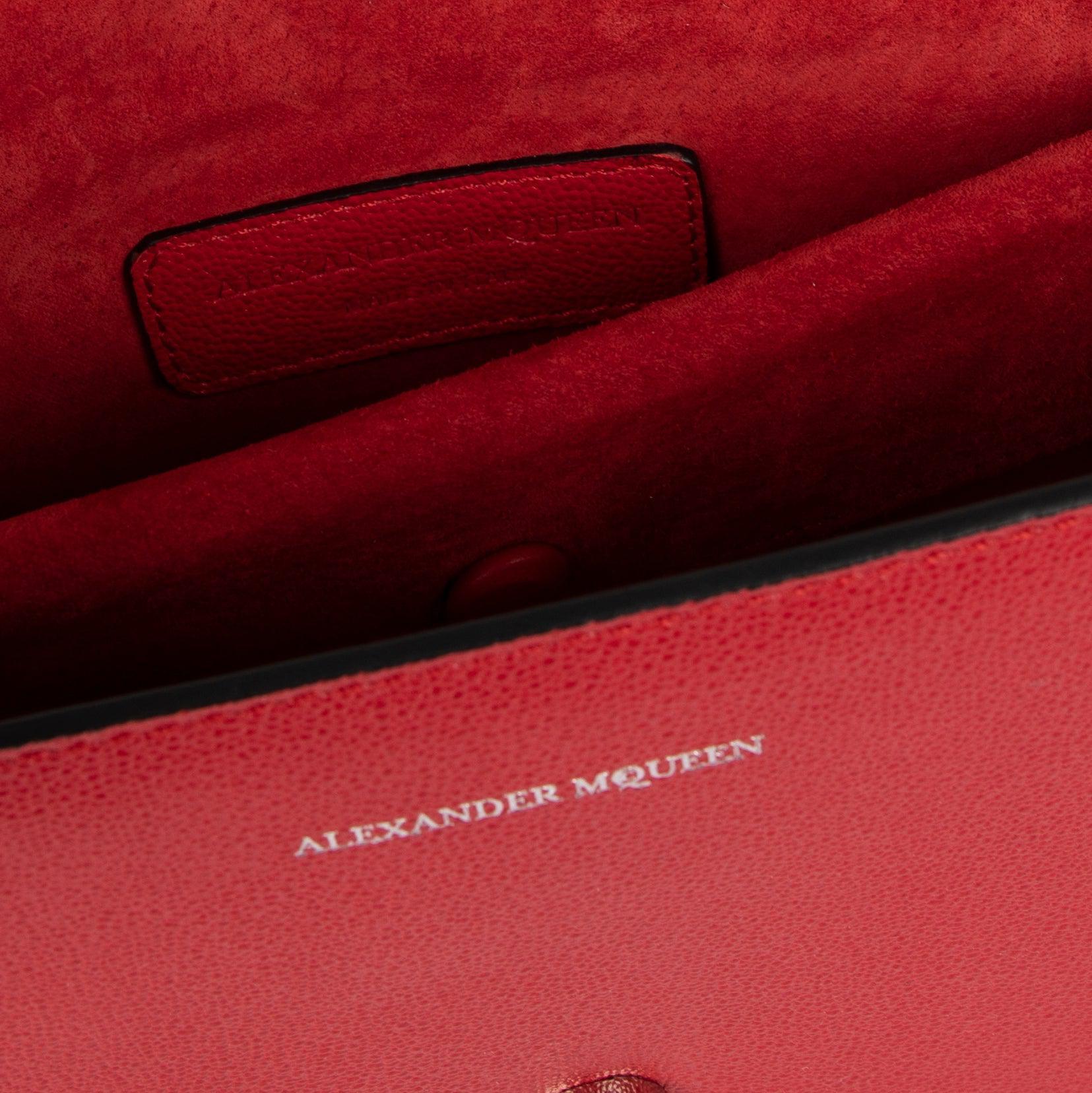 Alexander McQueen Medium Insignia Chain Flap Crossbody Bag