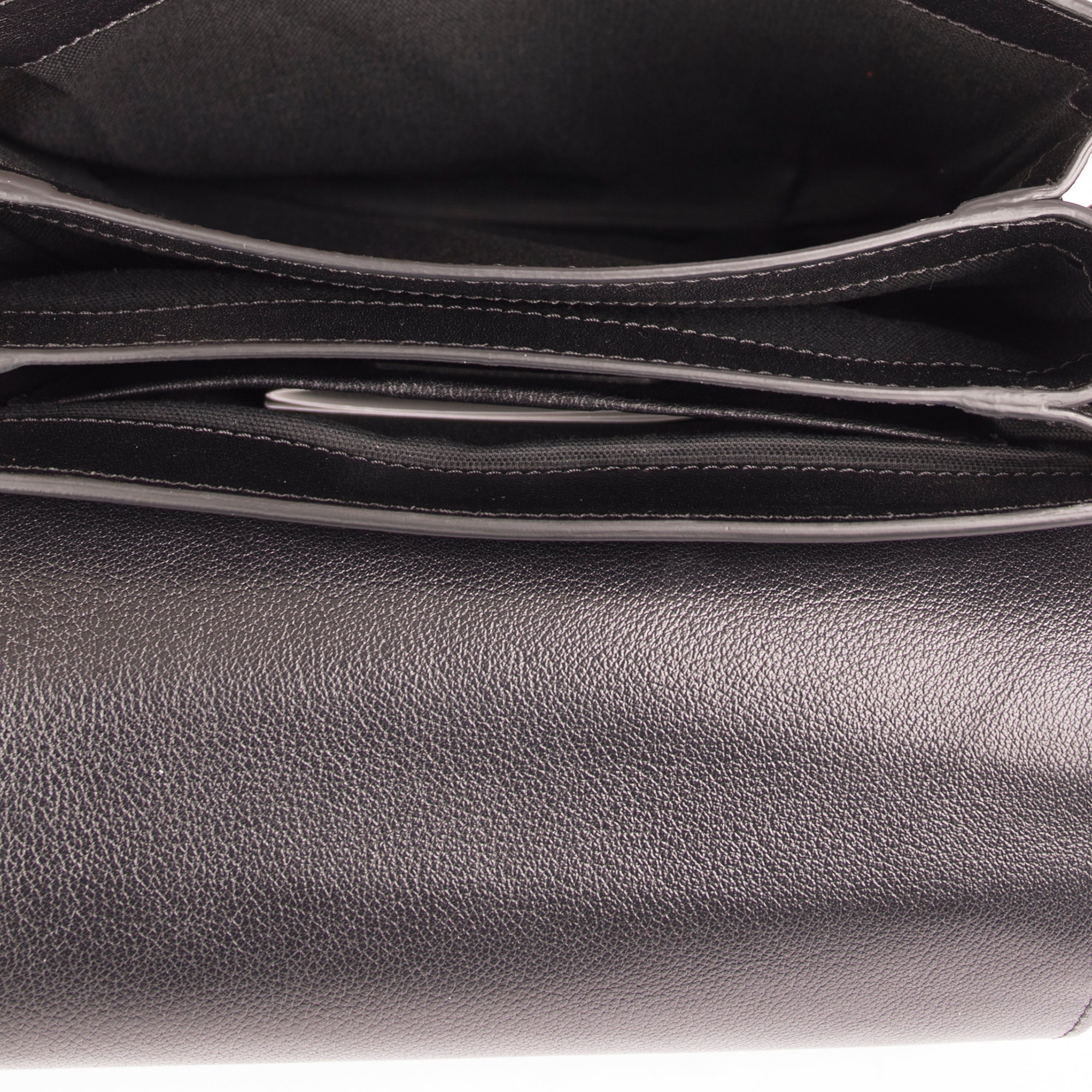Alexander McQueen Medium Twin Skull Leather Shoulder Bag