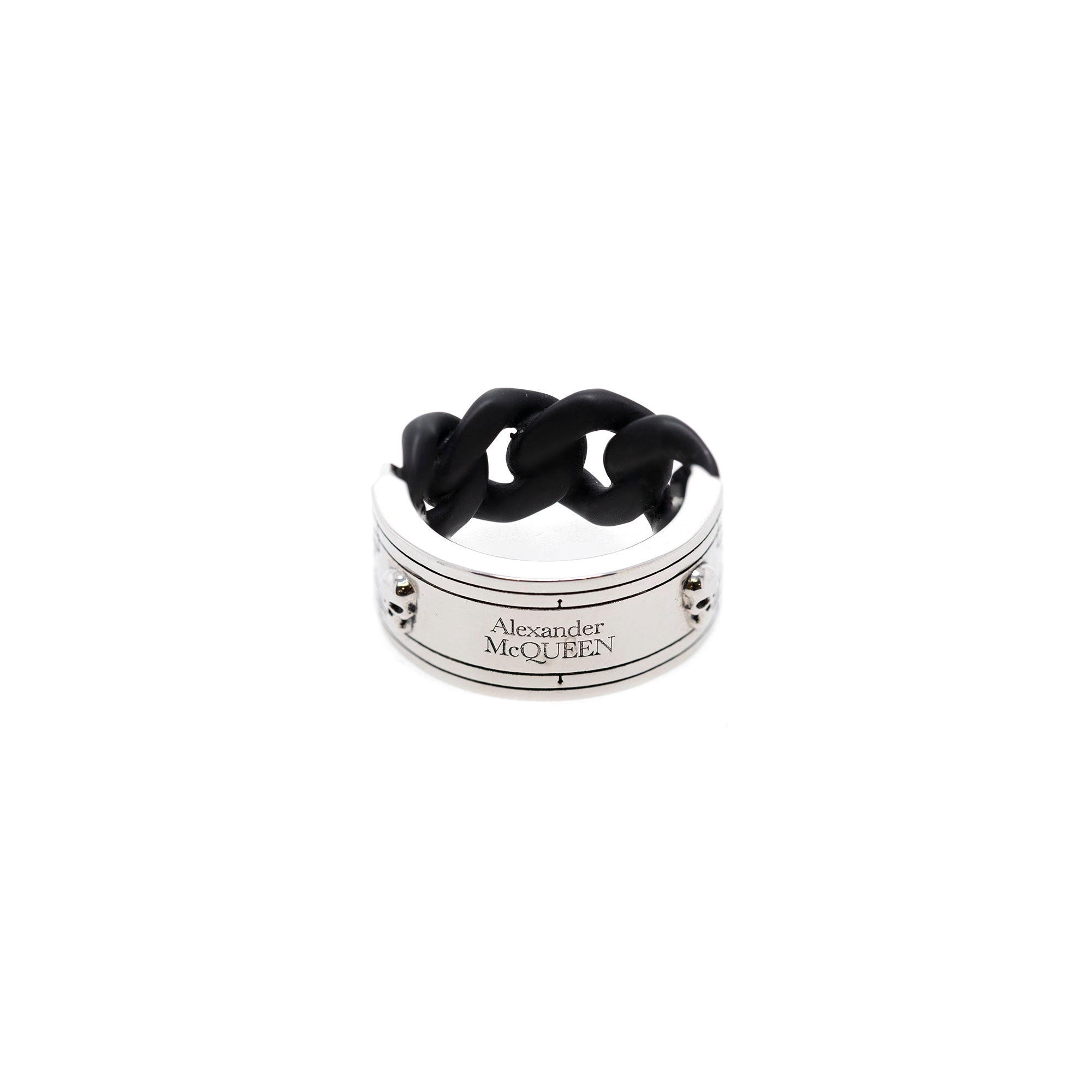 Alexander McQueen Men's Identity Chain Ring
