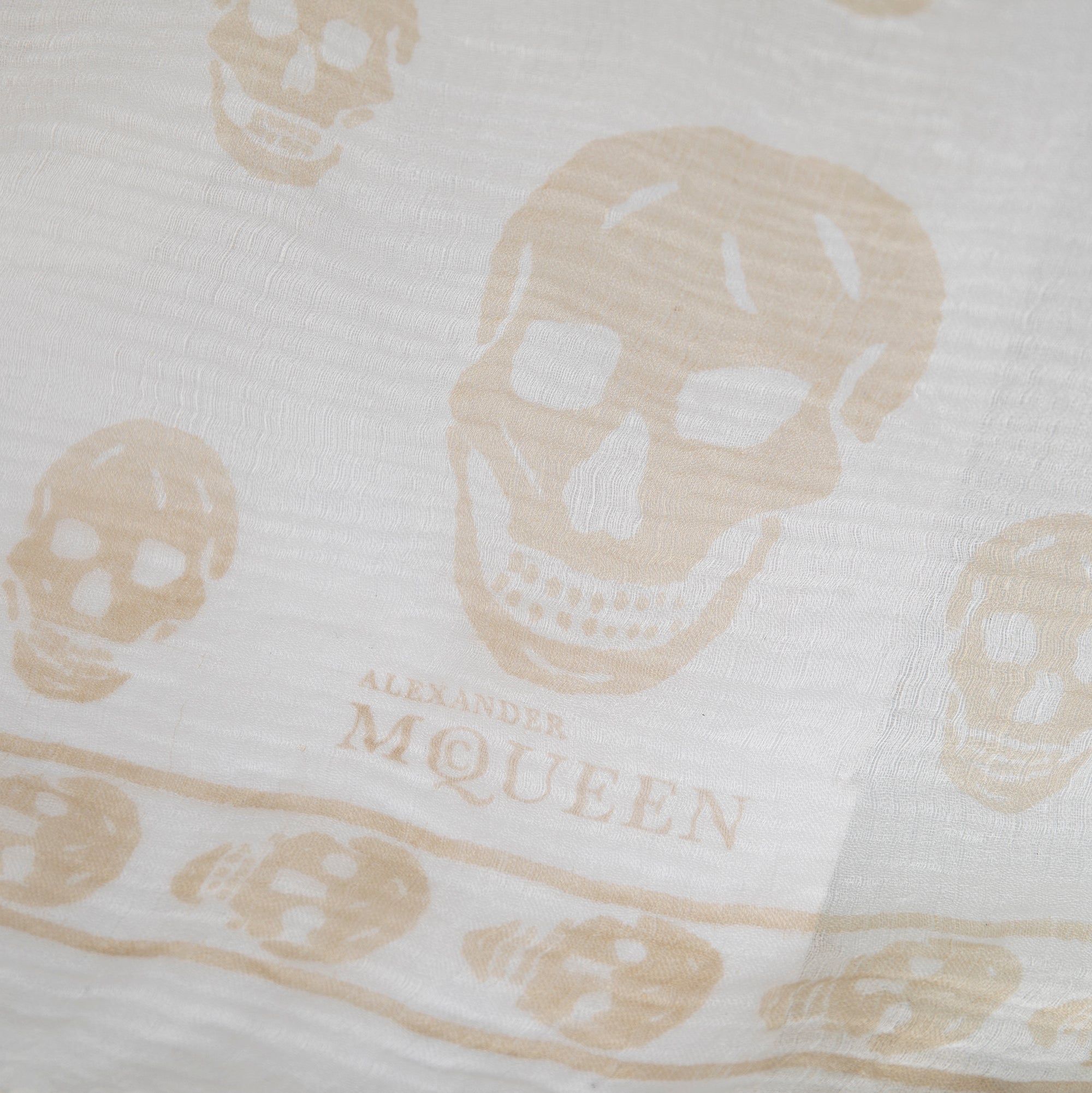 Alexander McQueen Silk Skull Scarf