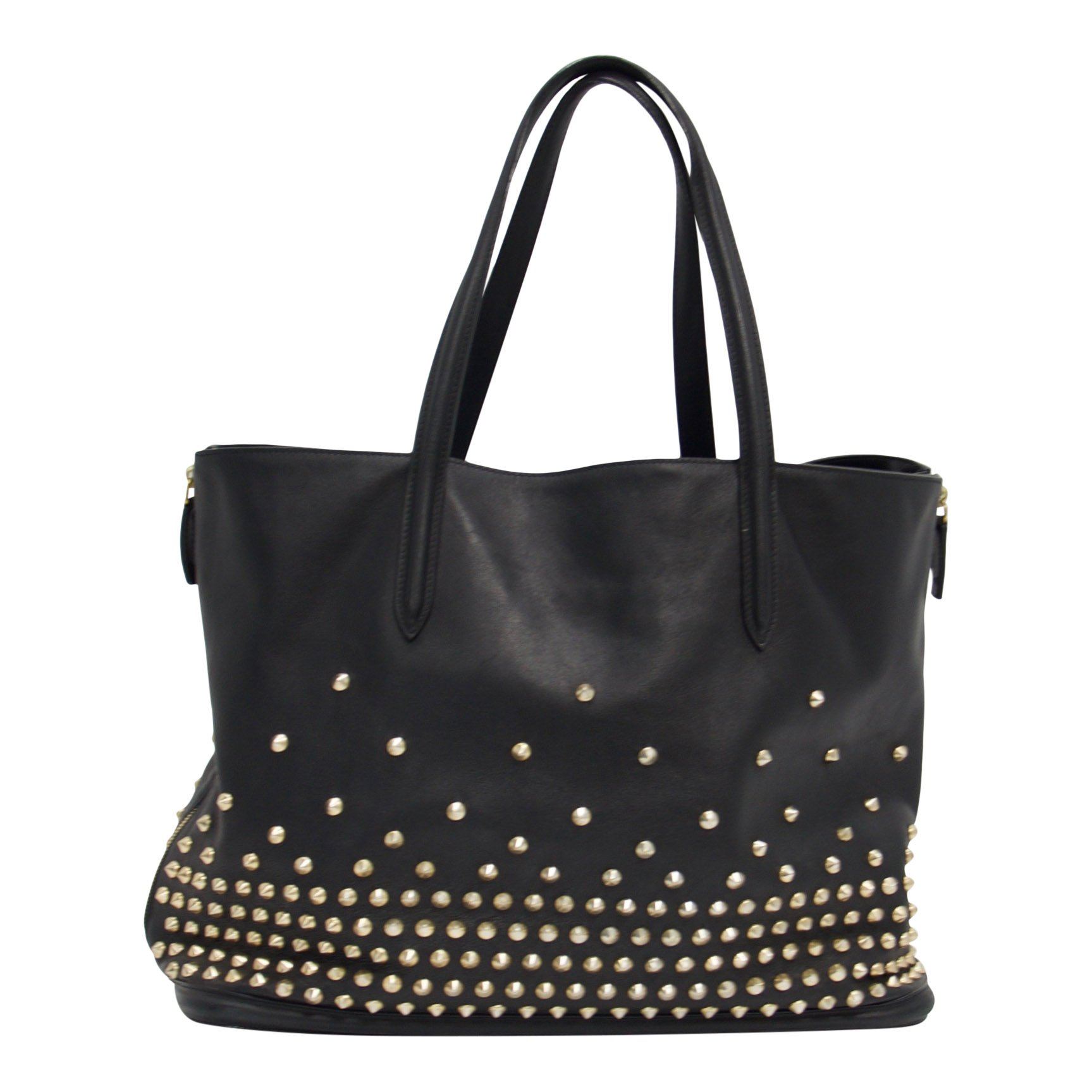 Alexander McQueen Studded Padlock Shopper Tote