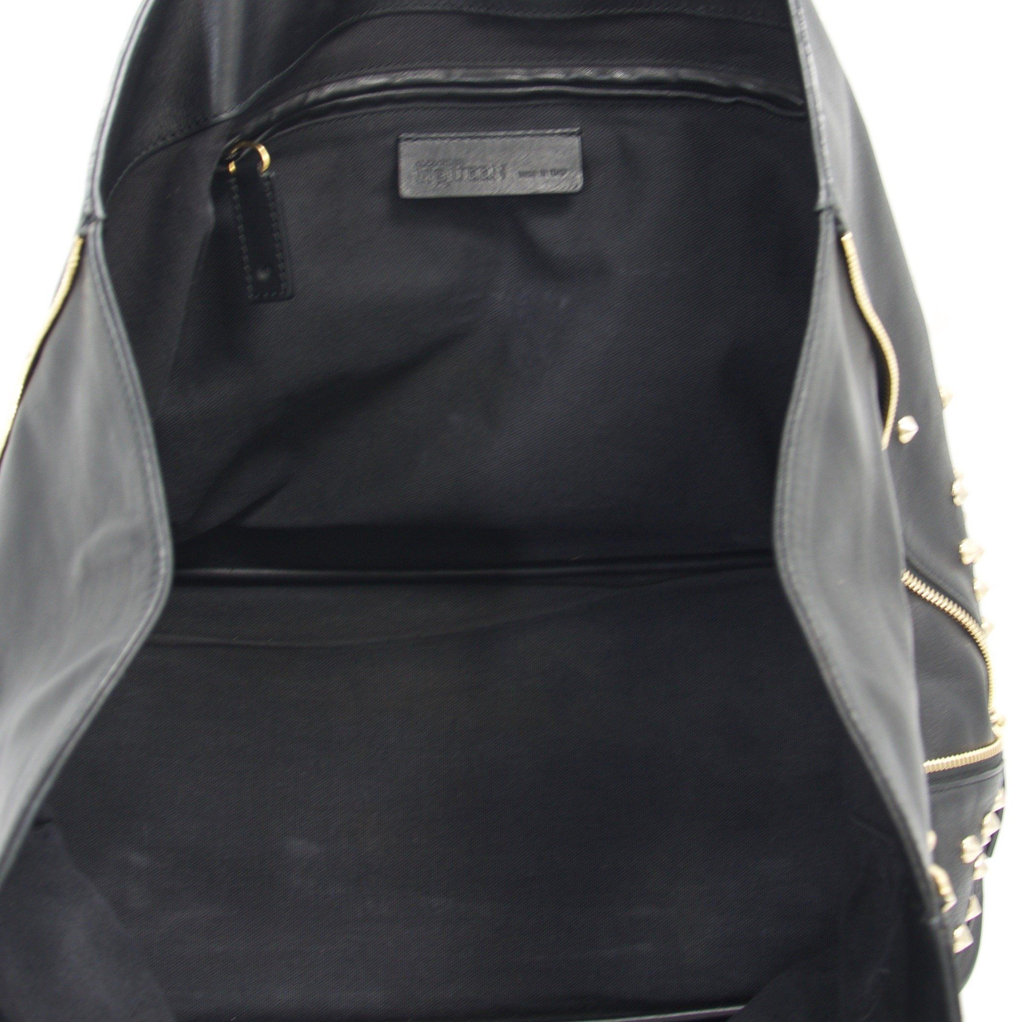 Alexander McQueen Studded Padlock Shopper Tote