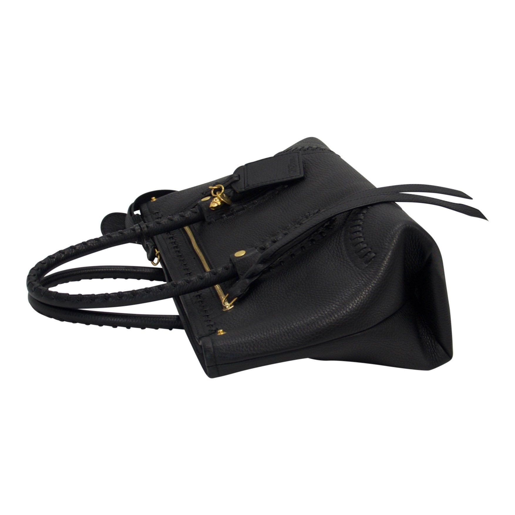 Alexander McQueen Whipstitch Folk Tote