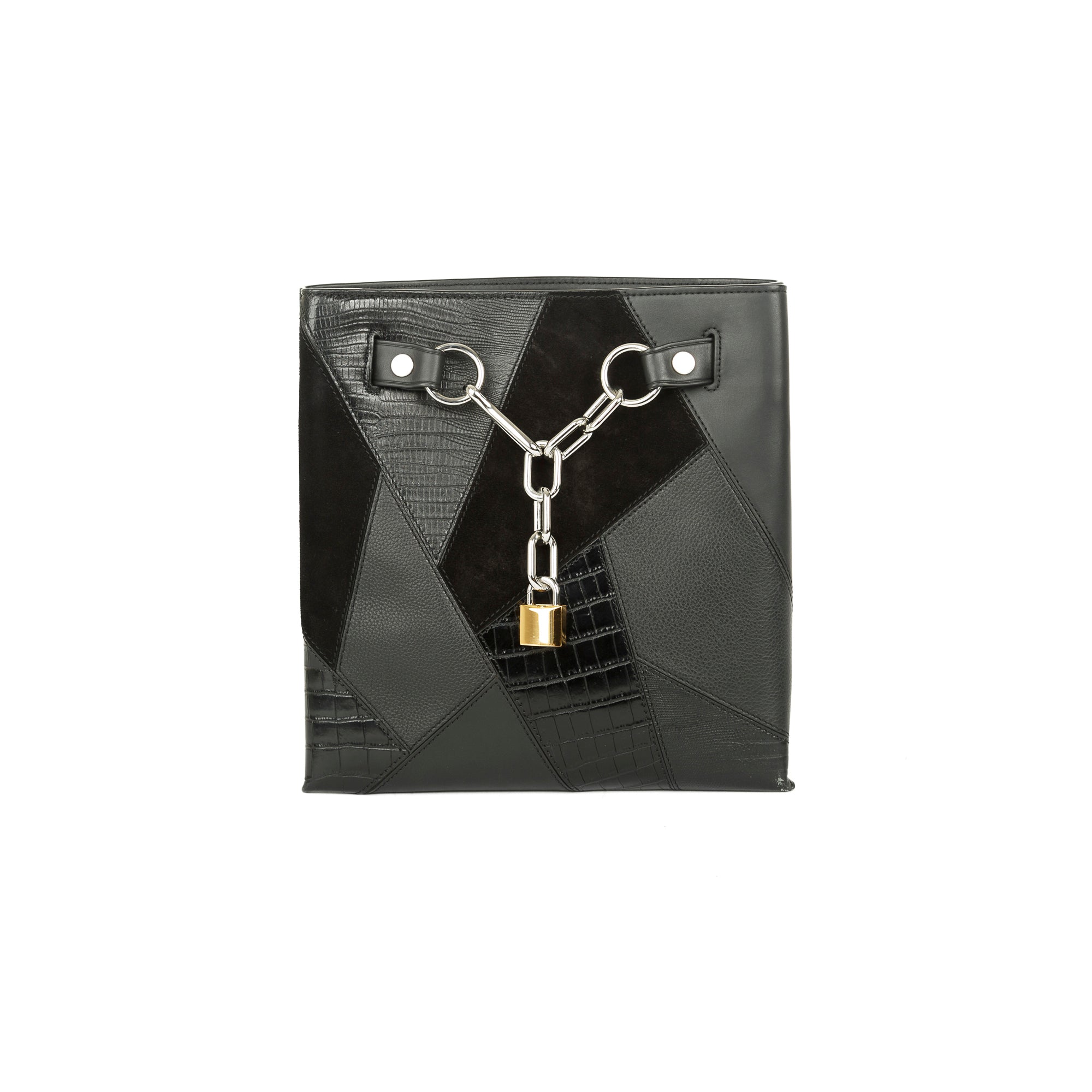 Alexander Wang Patchwork Attica Chain Crossbody Bag