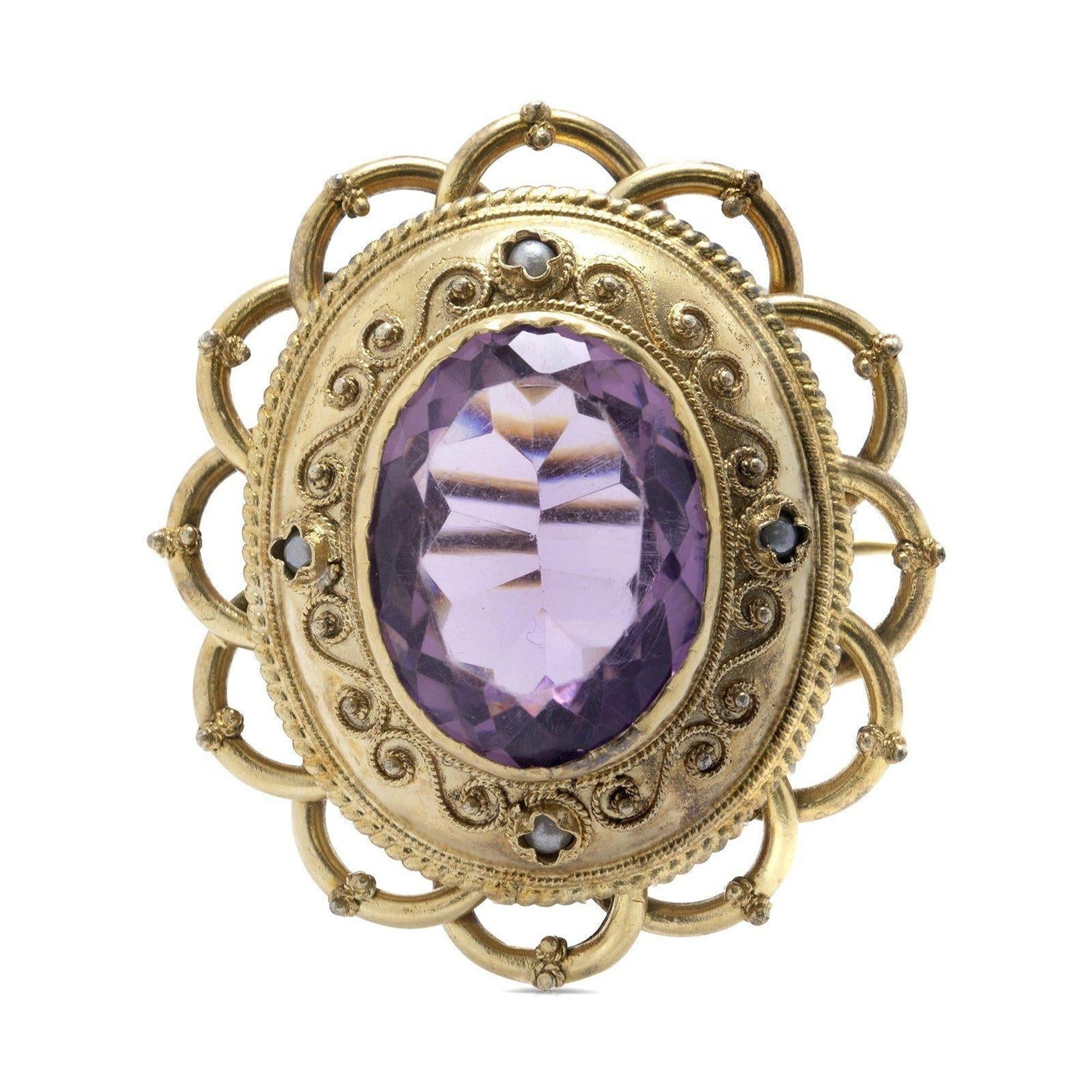 Antique Art Deco Brooch