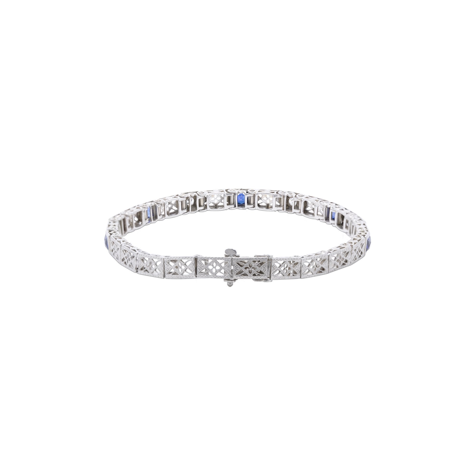 Antique Art Deco Diamond Bracelet