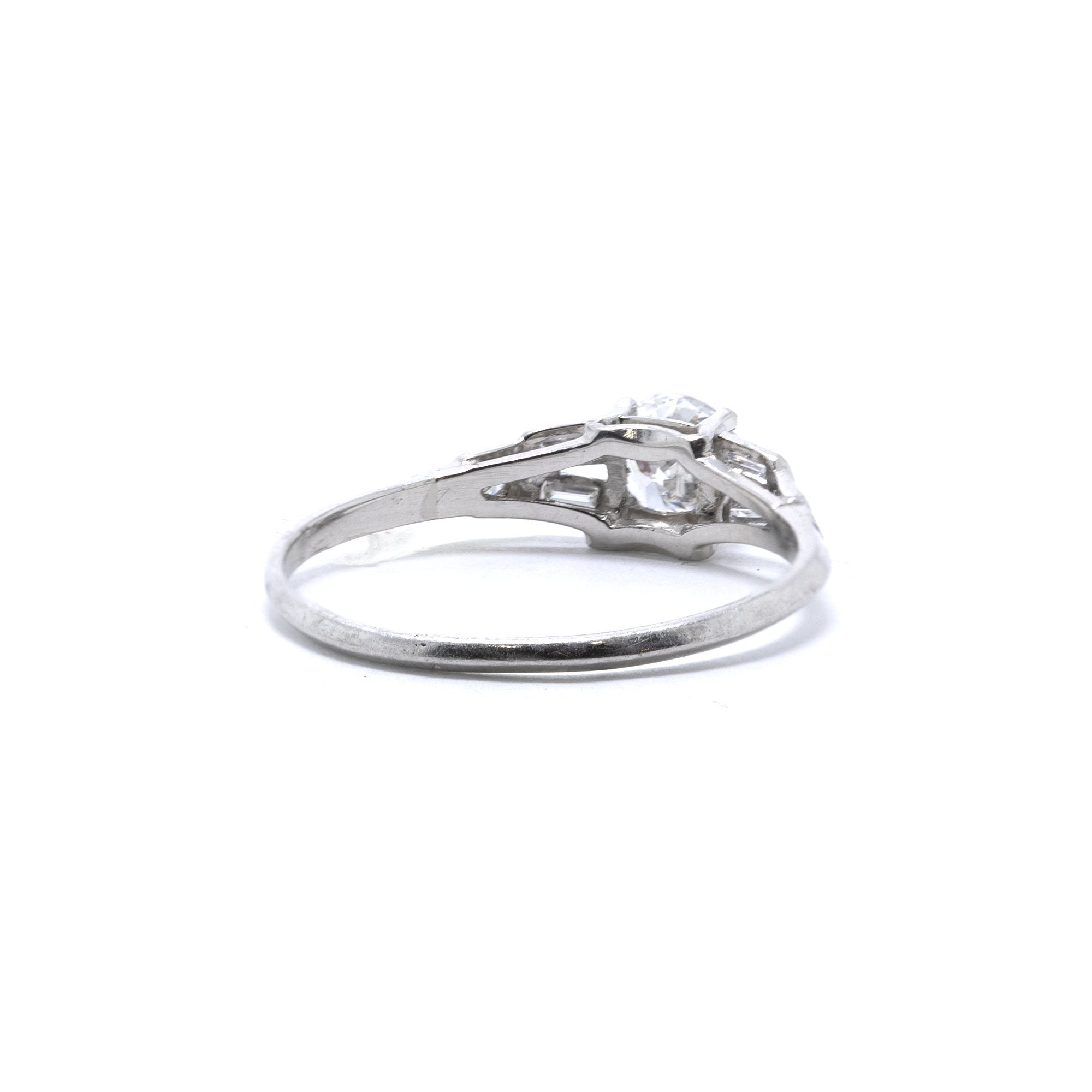 Antique Art Deco Diamond Engagement Ring