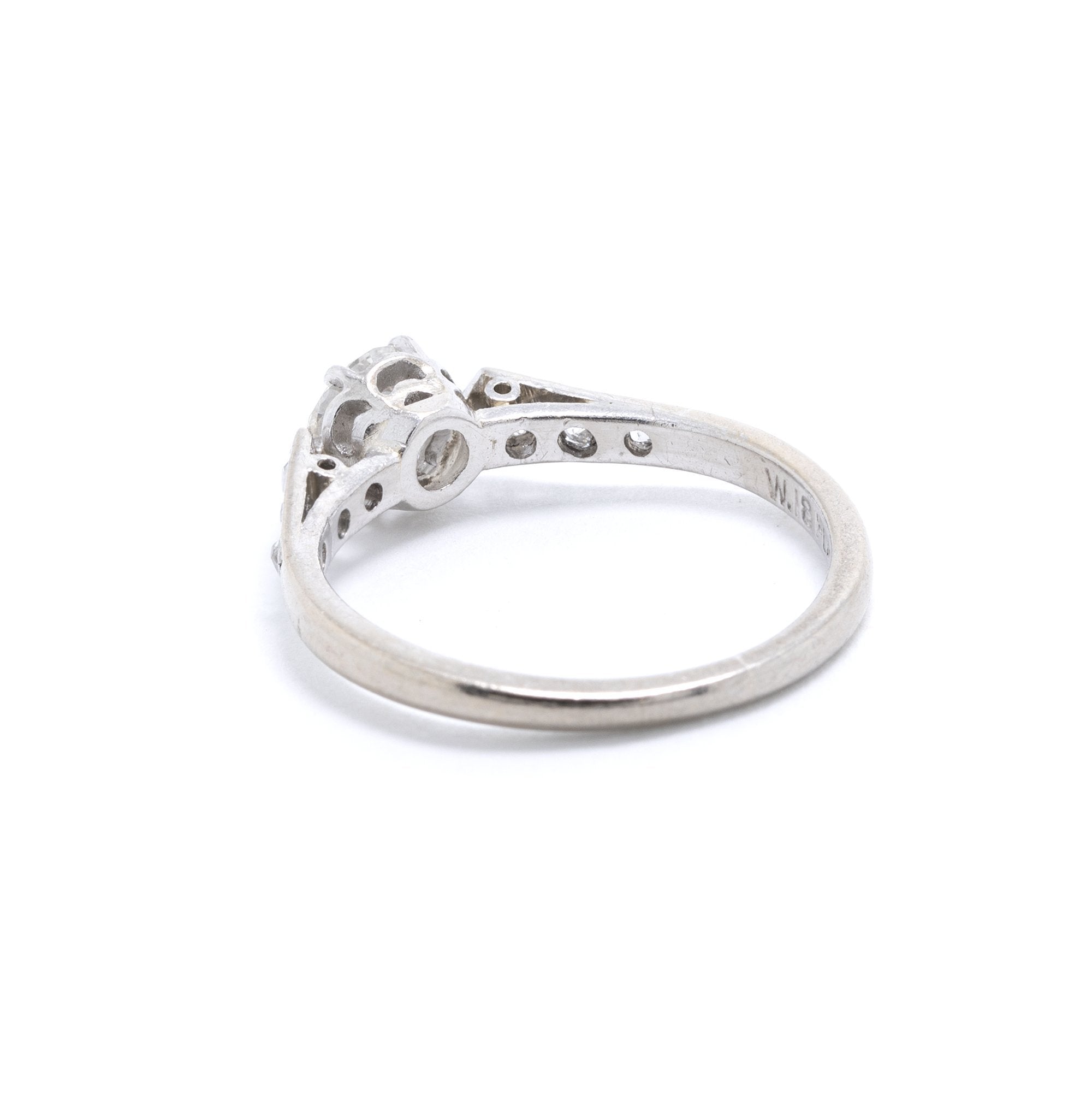 Antique Art Deco Diamond Engagement Ring
