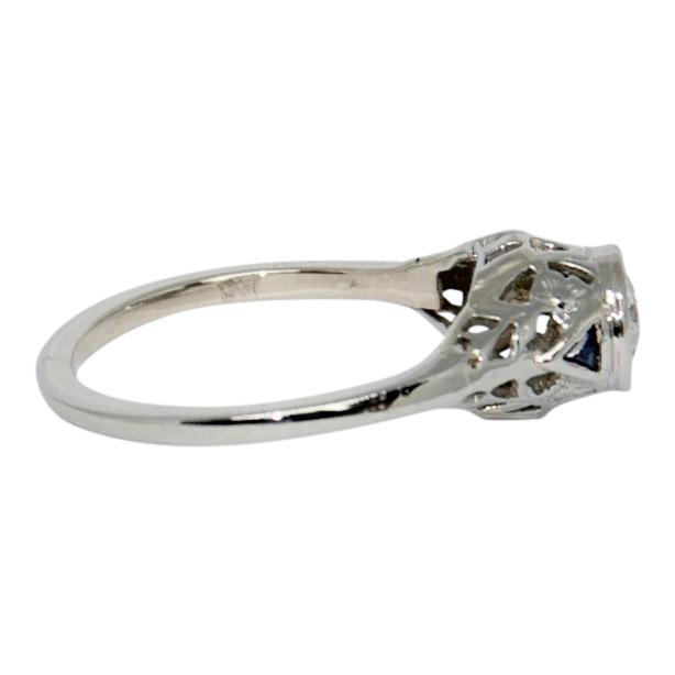 Antique Art Deco Diamond Solitaire Ring