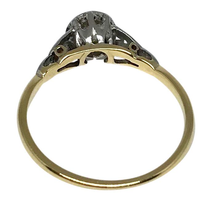 Antique Art Deco Diamond Solitaire Ring