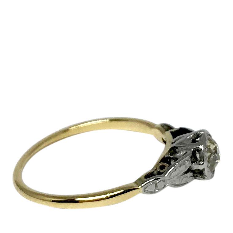 Antique Art Deco Diamond Solitaire Ring