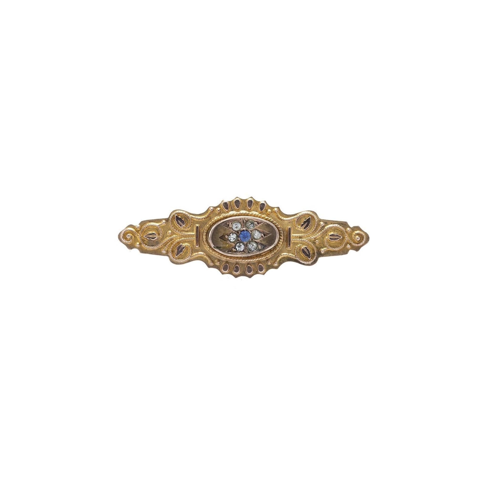 Antique Bar Brooch