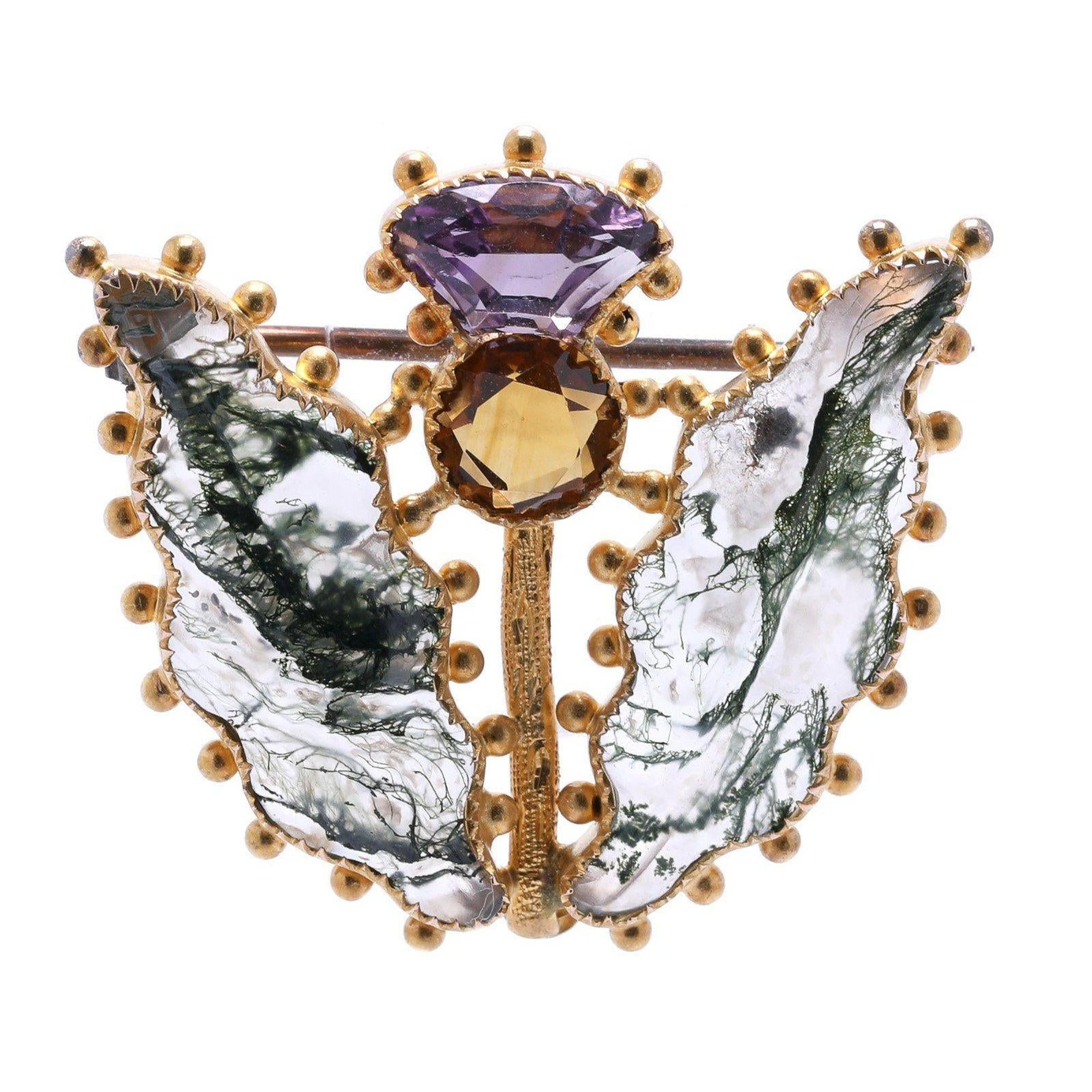 Antique Butterfly Brooch/Pendant