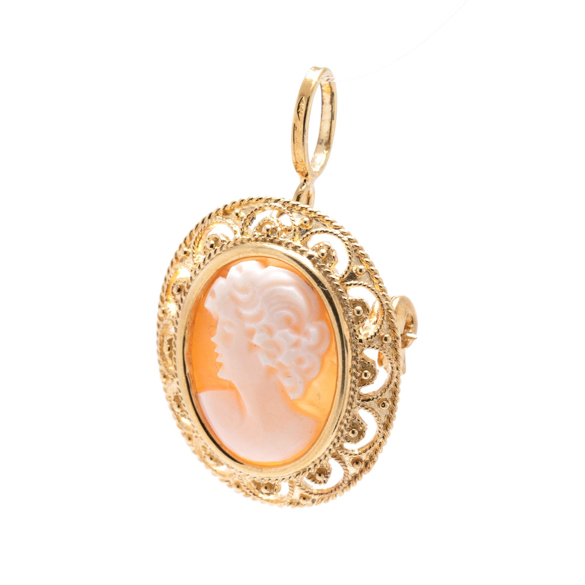Antique Cameo Brooch/Pendant